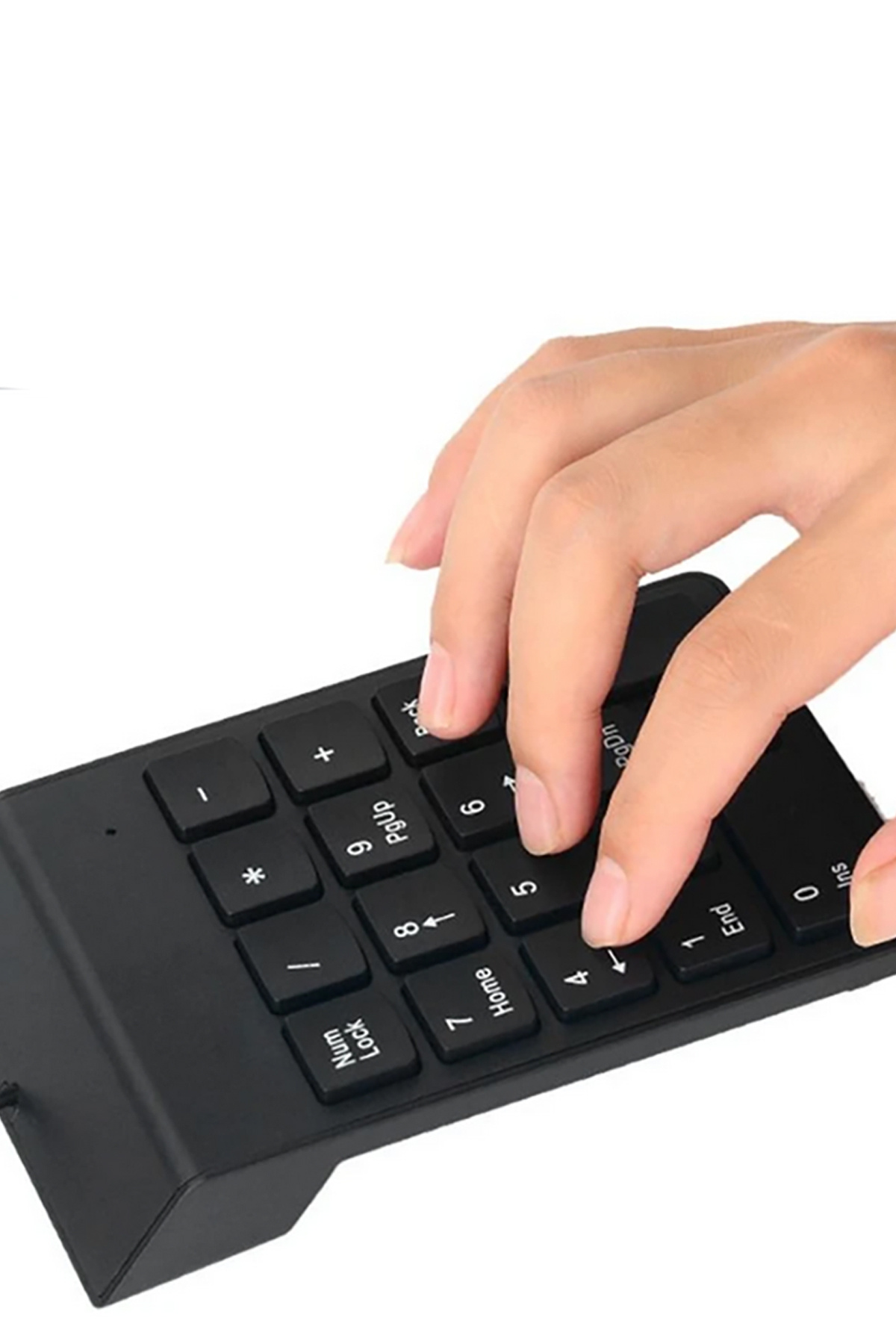 Kablolu 18 Tuşlu Mini Rakam Klavyesi Numeric Klavye Mini Dekoratif Num Klavye 5