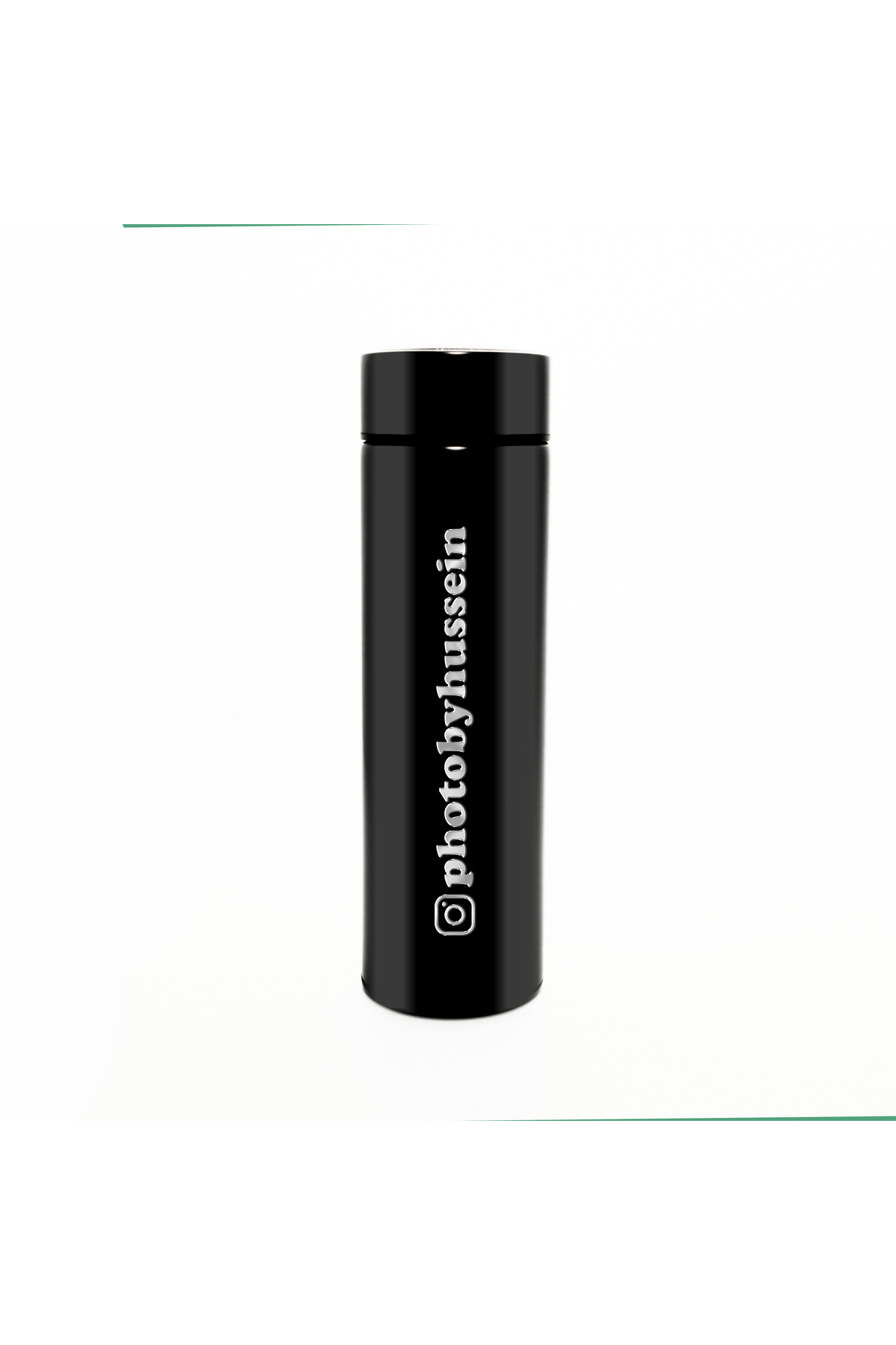 funshop Anneler Gününe Özel Siyah Dereceli Çelik Dijital Led Sıcaklık Göstergeli Akıllı Termos Matara 500ml fotoğrafı 2 (önizleme)