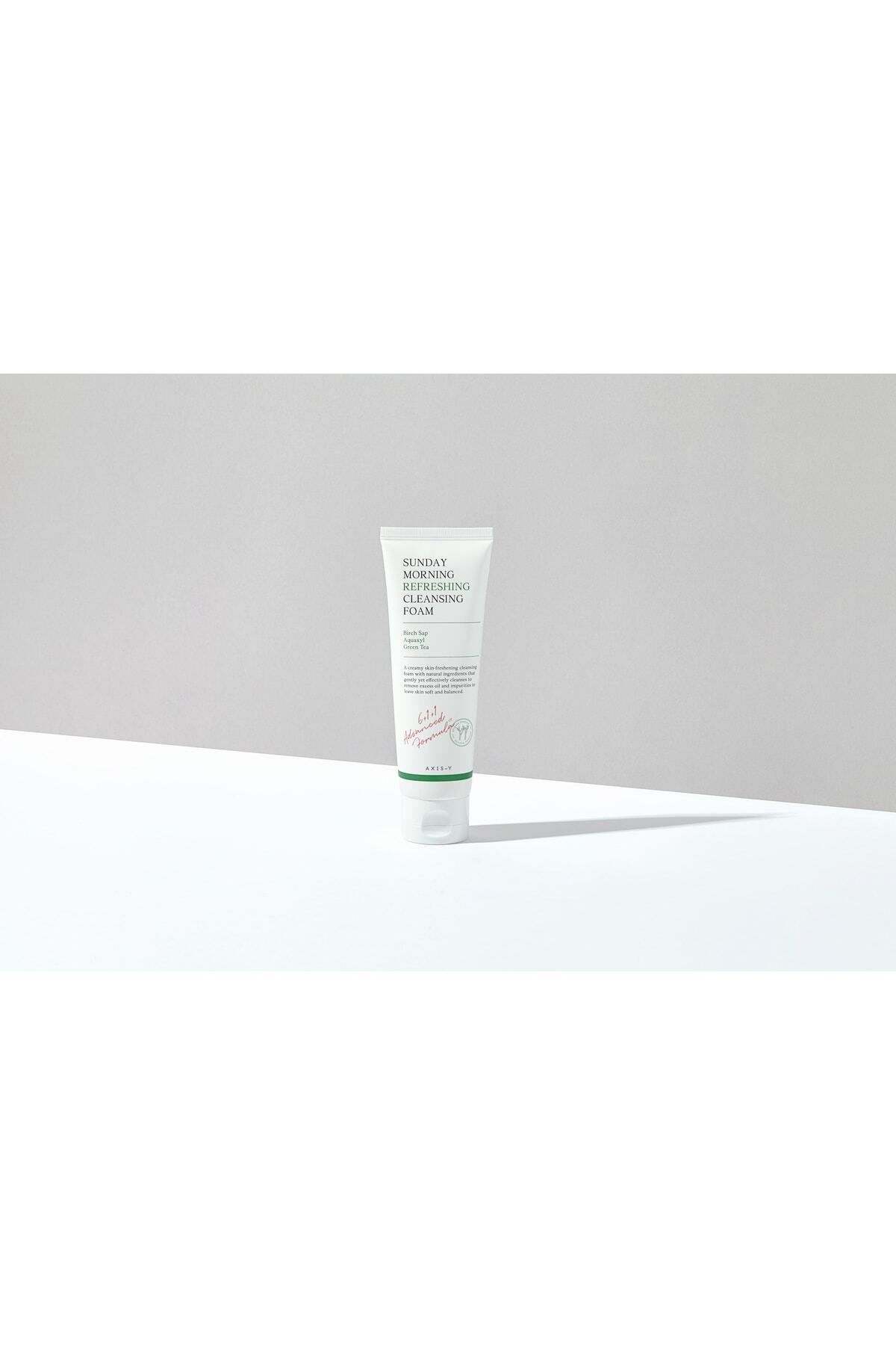 AXIS-Y-Sunday Morning Refreshing Cleansing Foam 120ml- Ph 5.5 Centella Asiatica - Facial Cleansing Gel 5