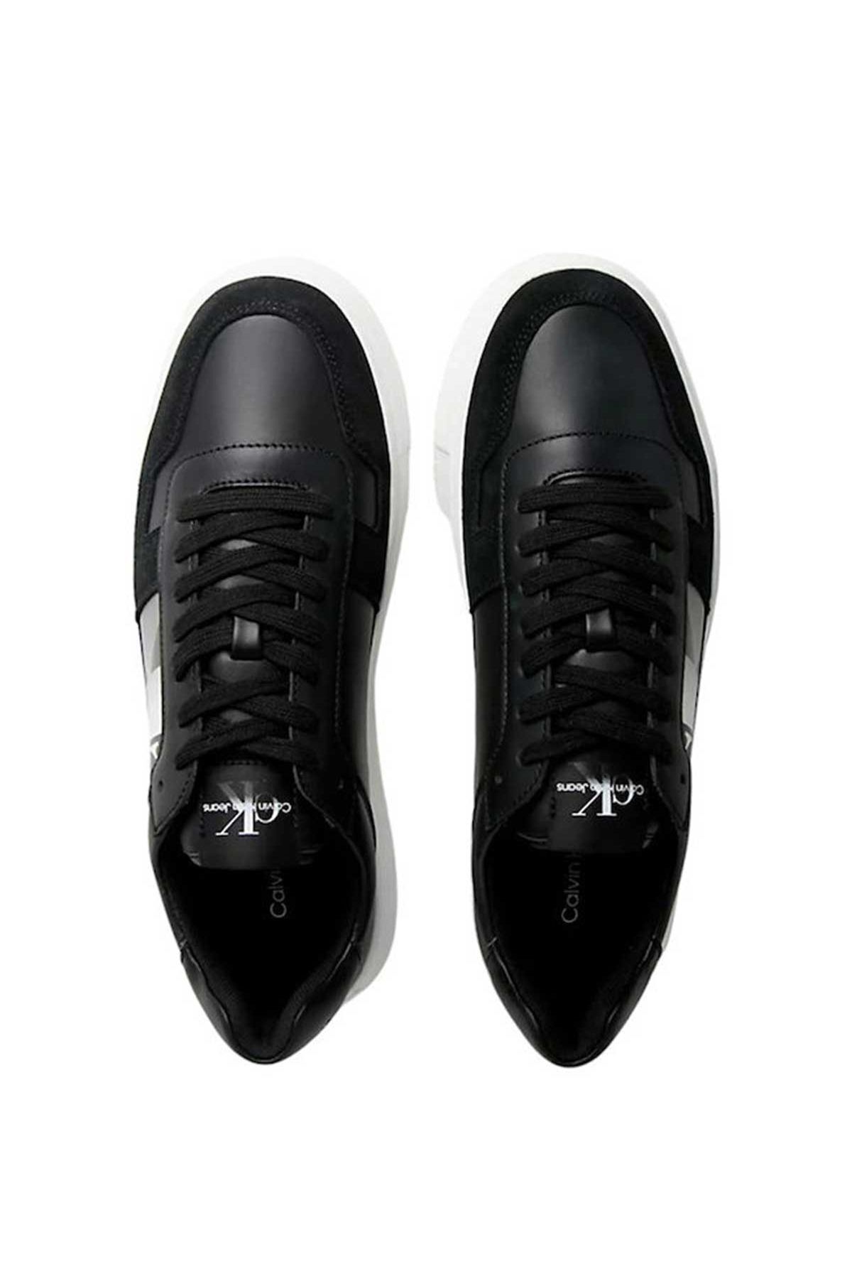 اسنیکر سفید مردانه Chunky Cup Lace Up کفش ورزشی YM0YM00970 Calvin Klein