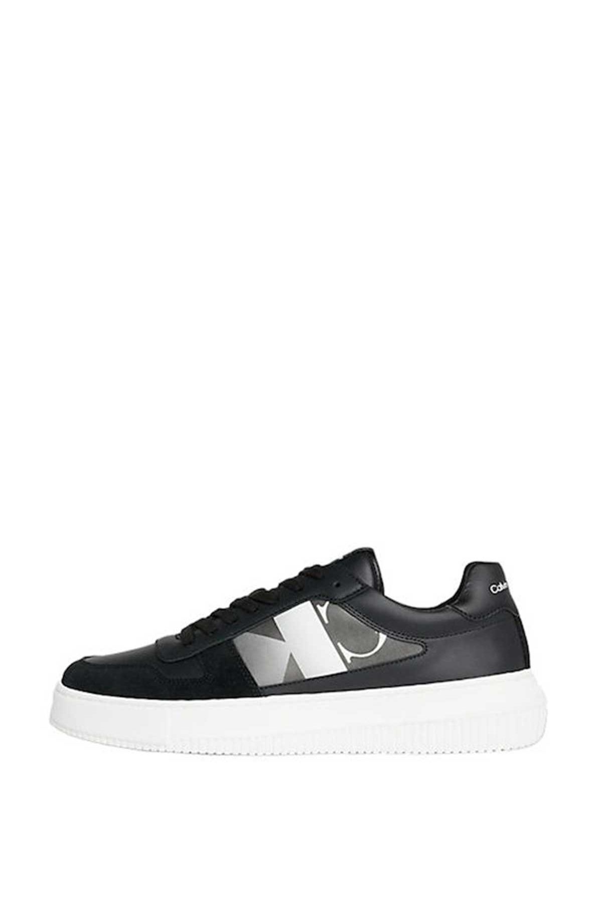 اسنیکر سفید مردانه Chunky Cup Lace Up کفش ورزشی YM0YM00970 Calvin Klein