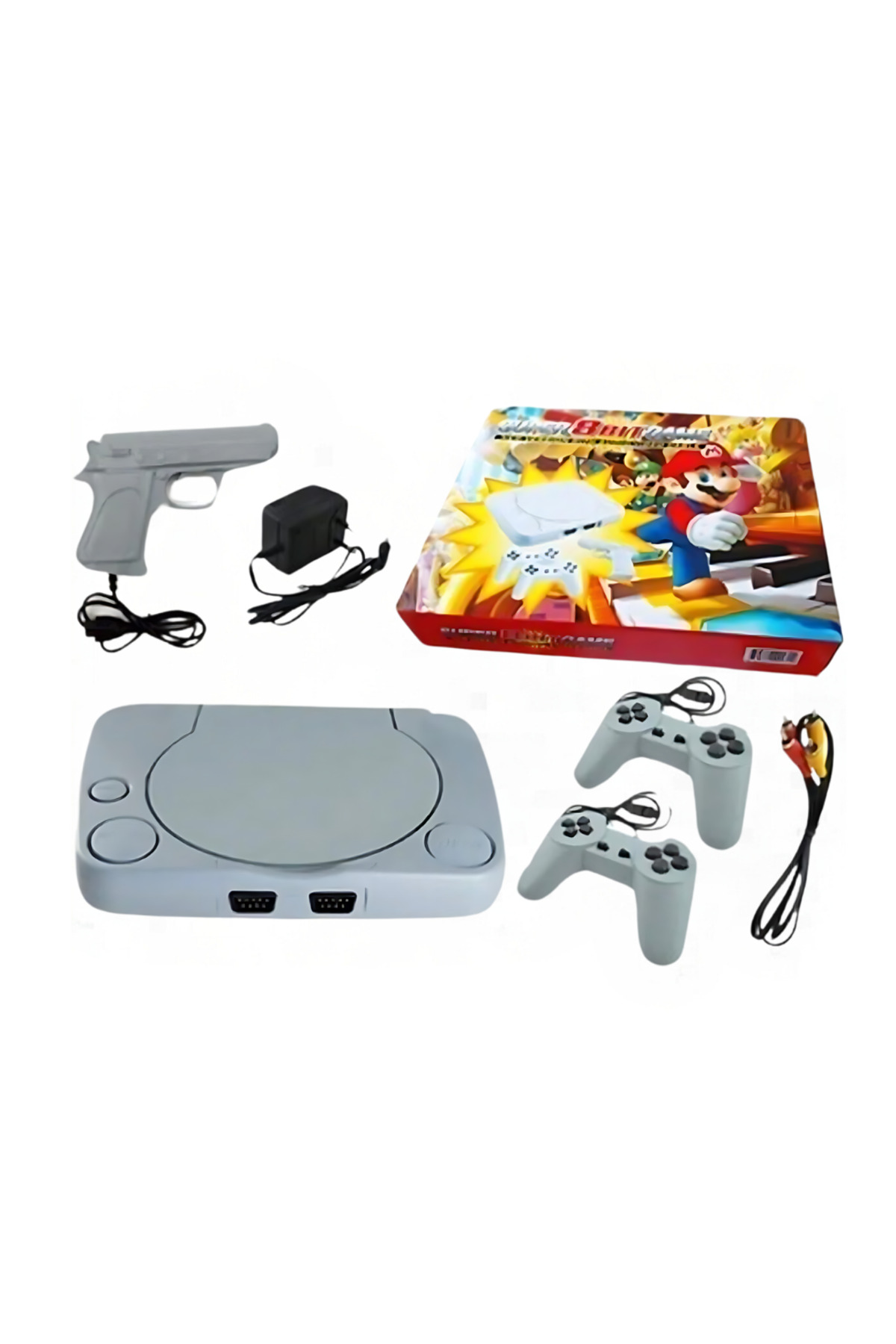 VOOKA Super 8 Bit Tv Game Yeni Versionlu Mario Oyunlu Retro Televizyon Atarisi Tv Atari Nostalji