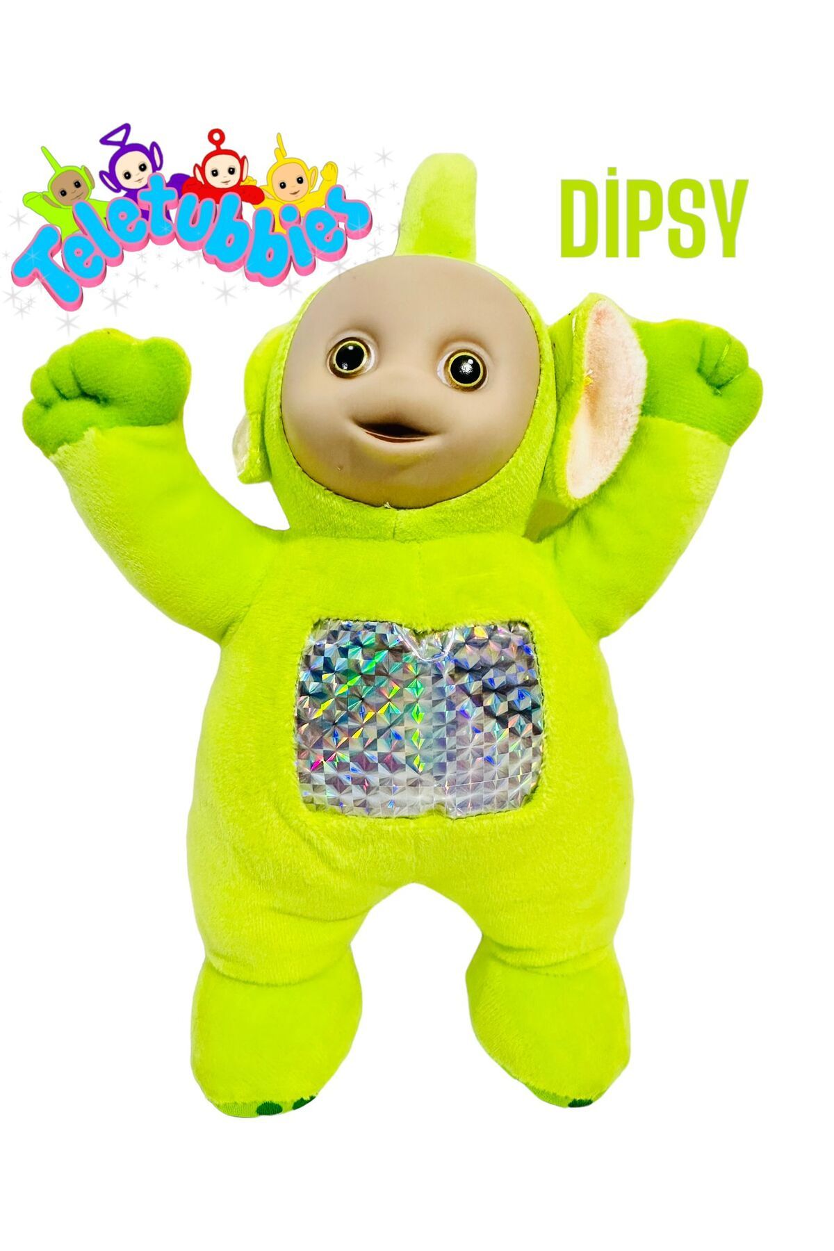 tmtoysandmore Dipsy Green Plush Teletubbies 25 cm Imported Toy Trendyol
