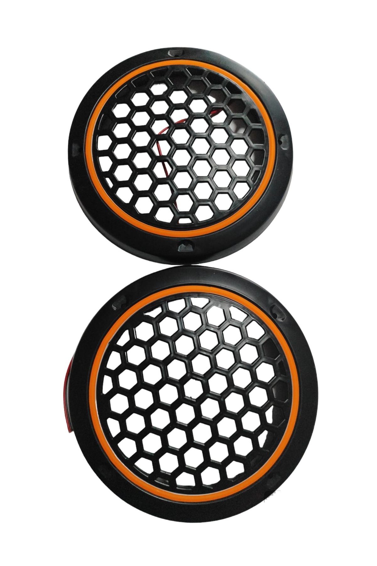 PRS 16 CM AMBER NEON LEDLİ HOPARLÖR KAPAĞI 2 ADET