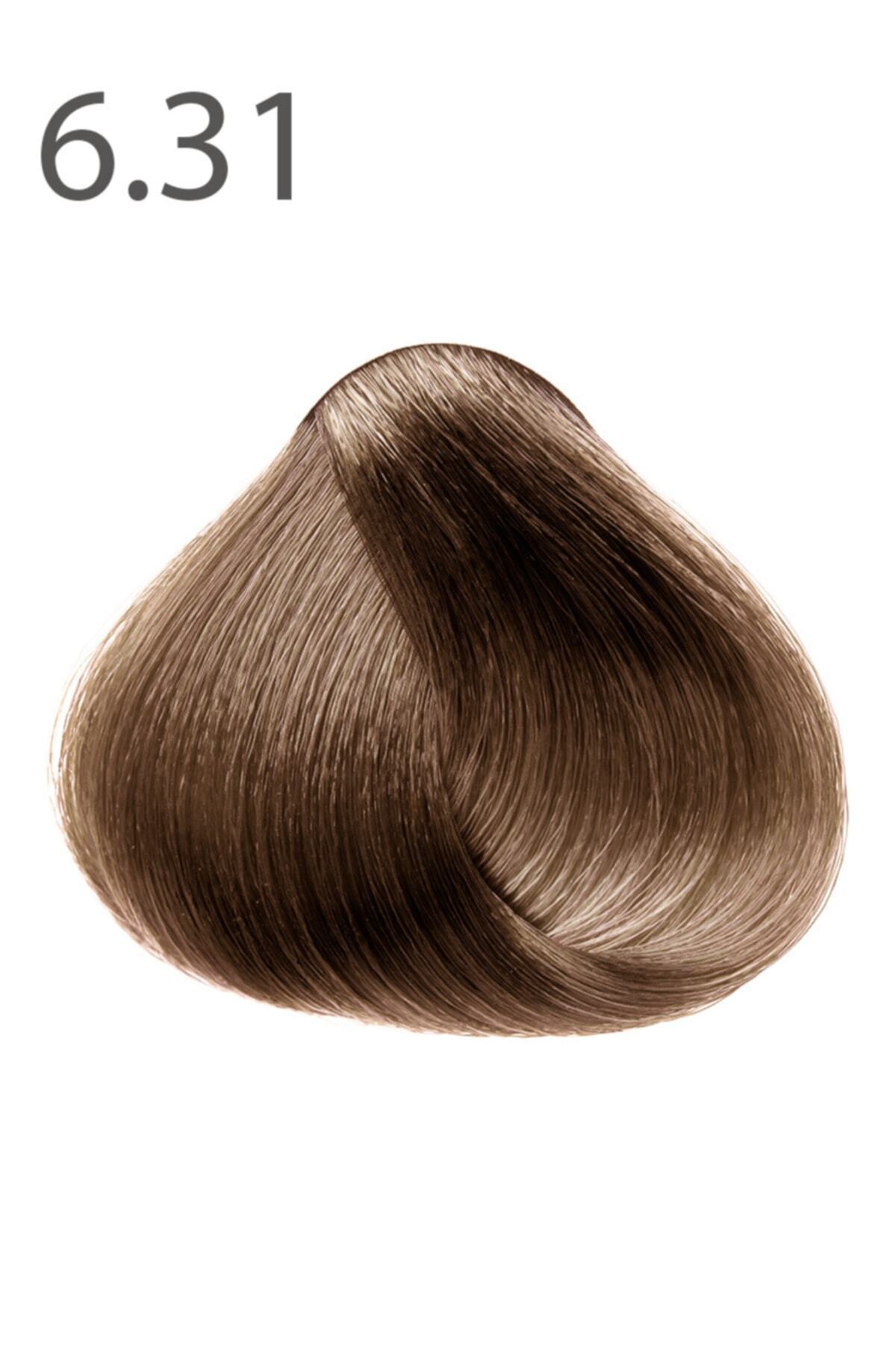 Saloncare Serisi Kalıcı Saç Boyası - Altın Kahverengi 6.31 - 50 Ml.