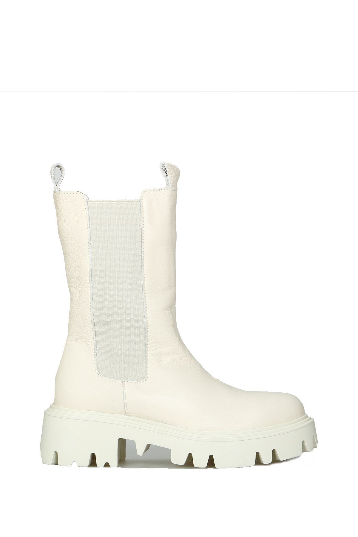 Lenka Genuine Leather Beige Outdoor Women's Boots 455 2117-z