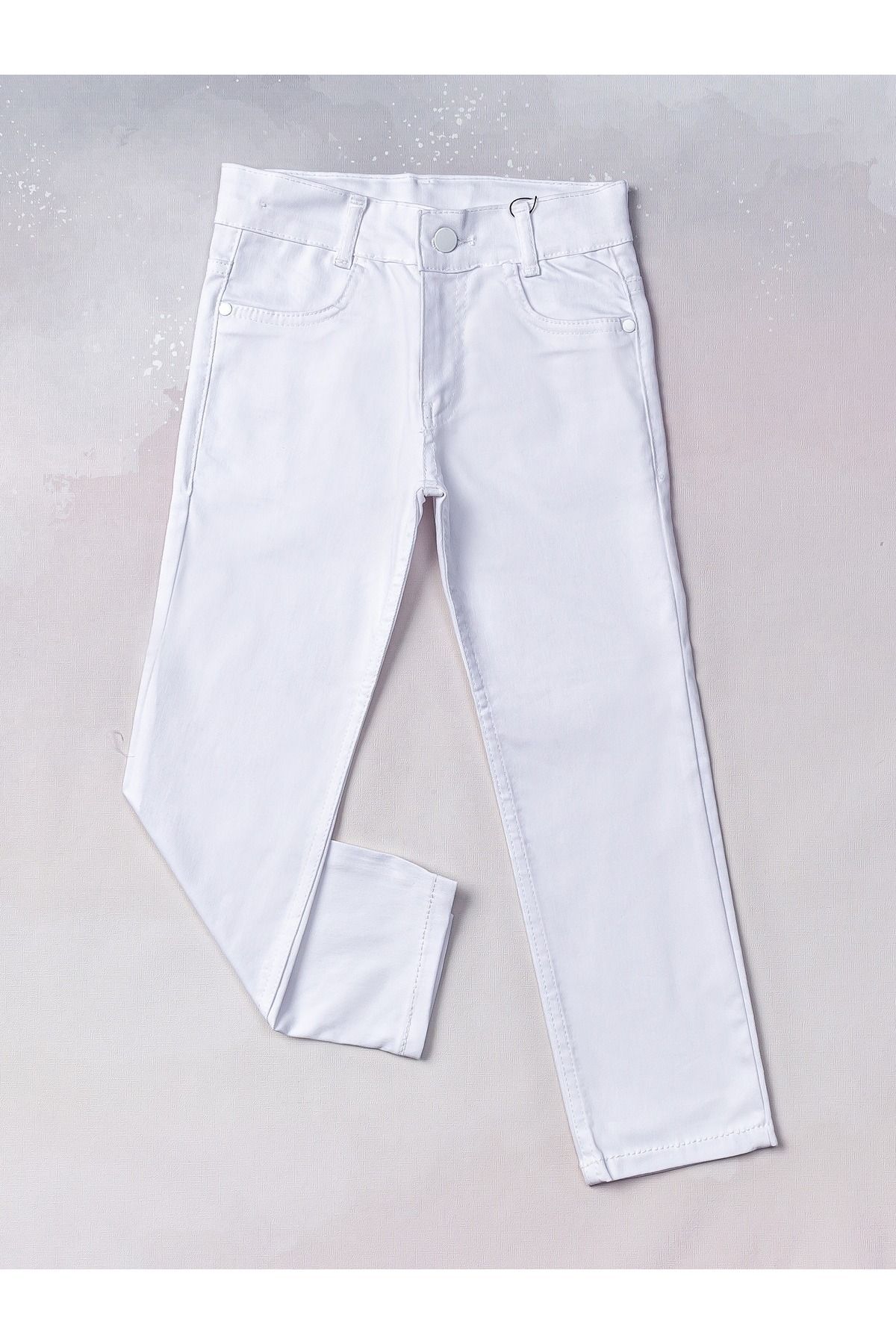 CEFRİ-Etç Baby Unisex Kids Linen Sports Trousers 1