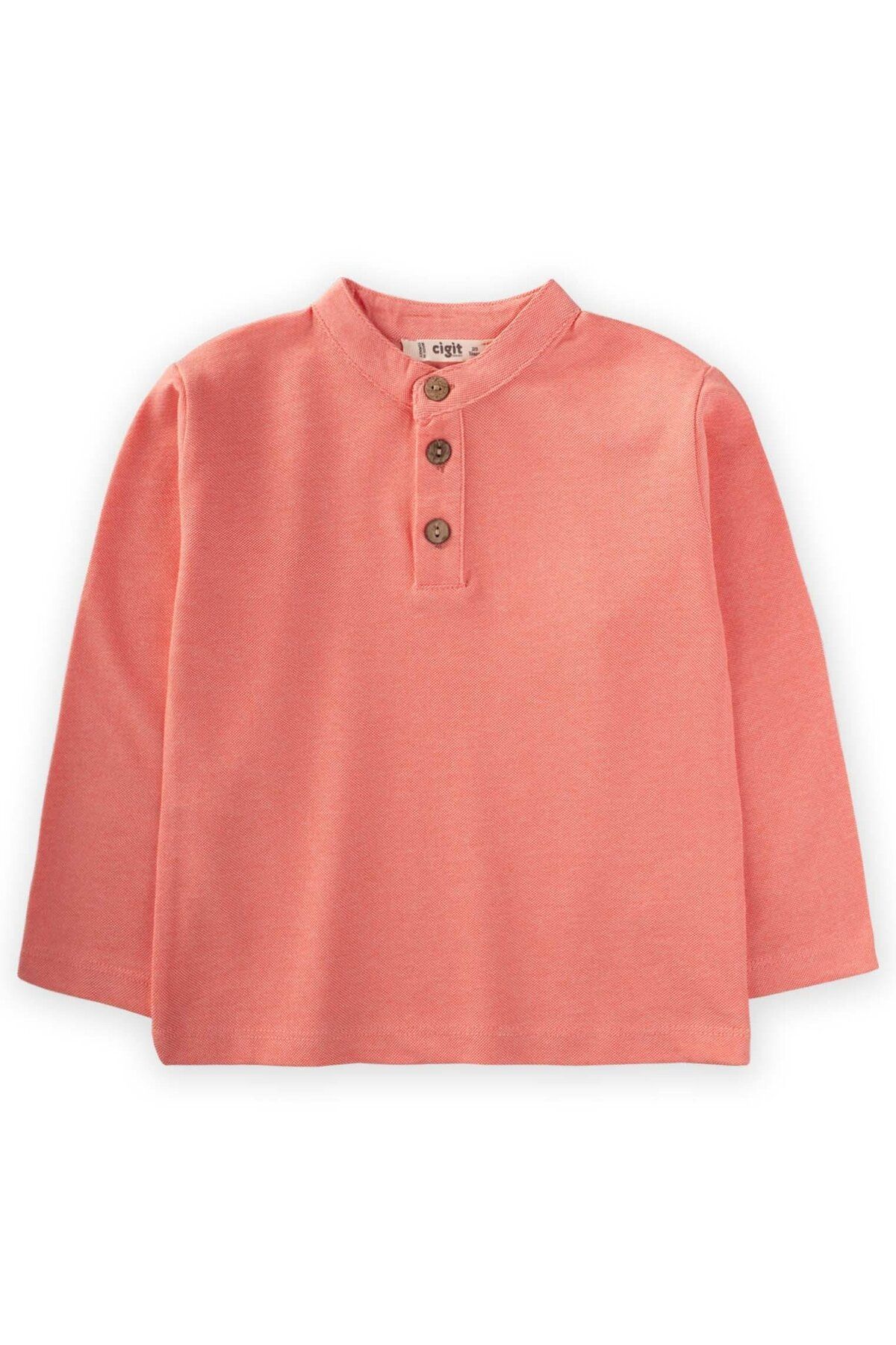 Cigit-Judge Collar T-Shirt 2-10 Years Yavruağzı 1
