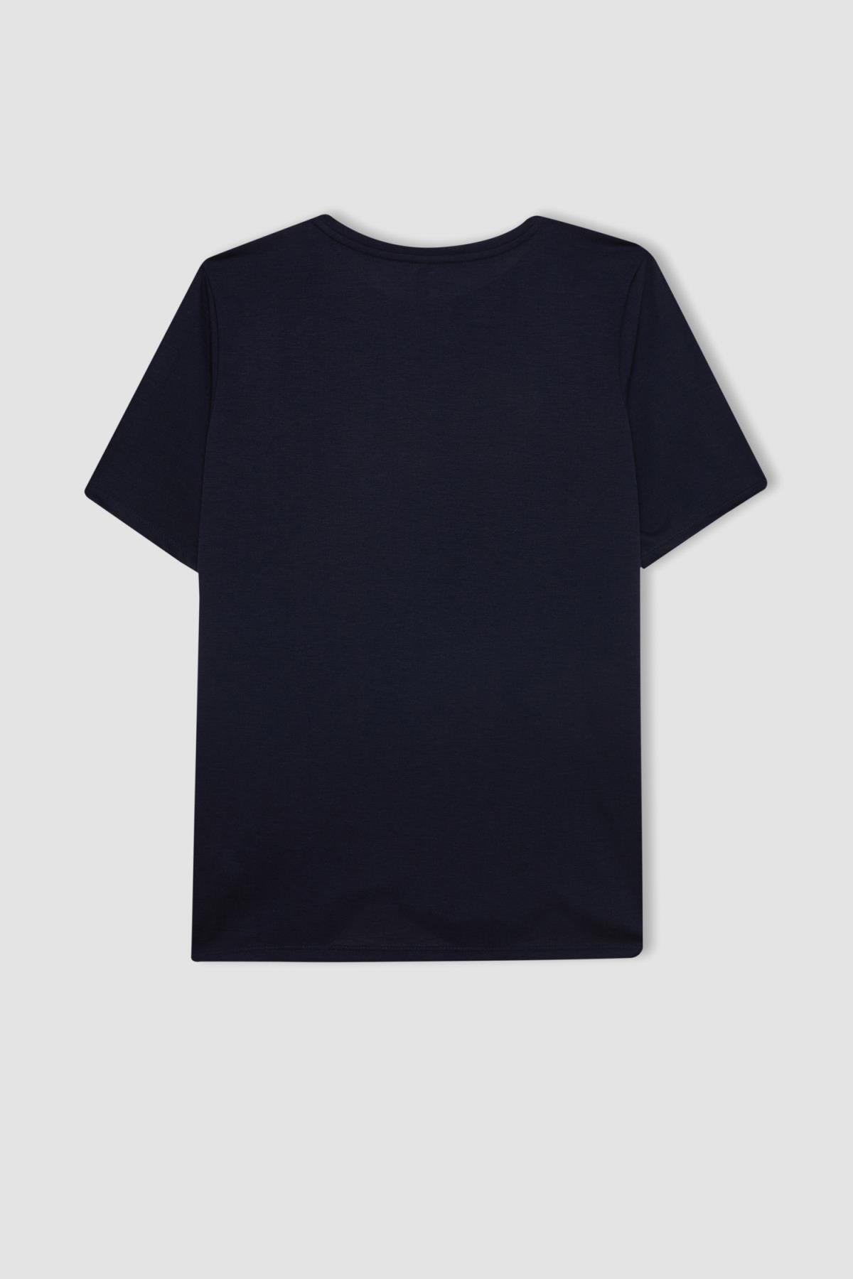 تی شرت زنانه دفاکتو | C8715AX24SP Defacto - Image 3