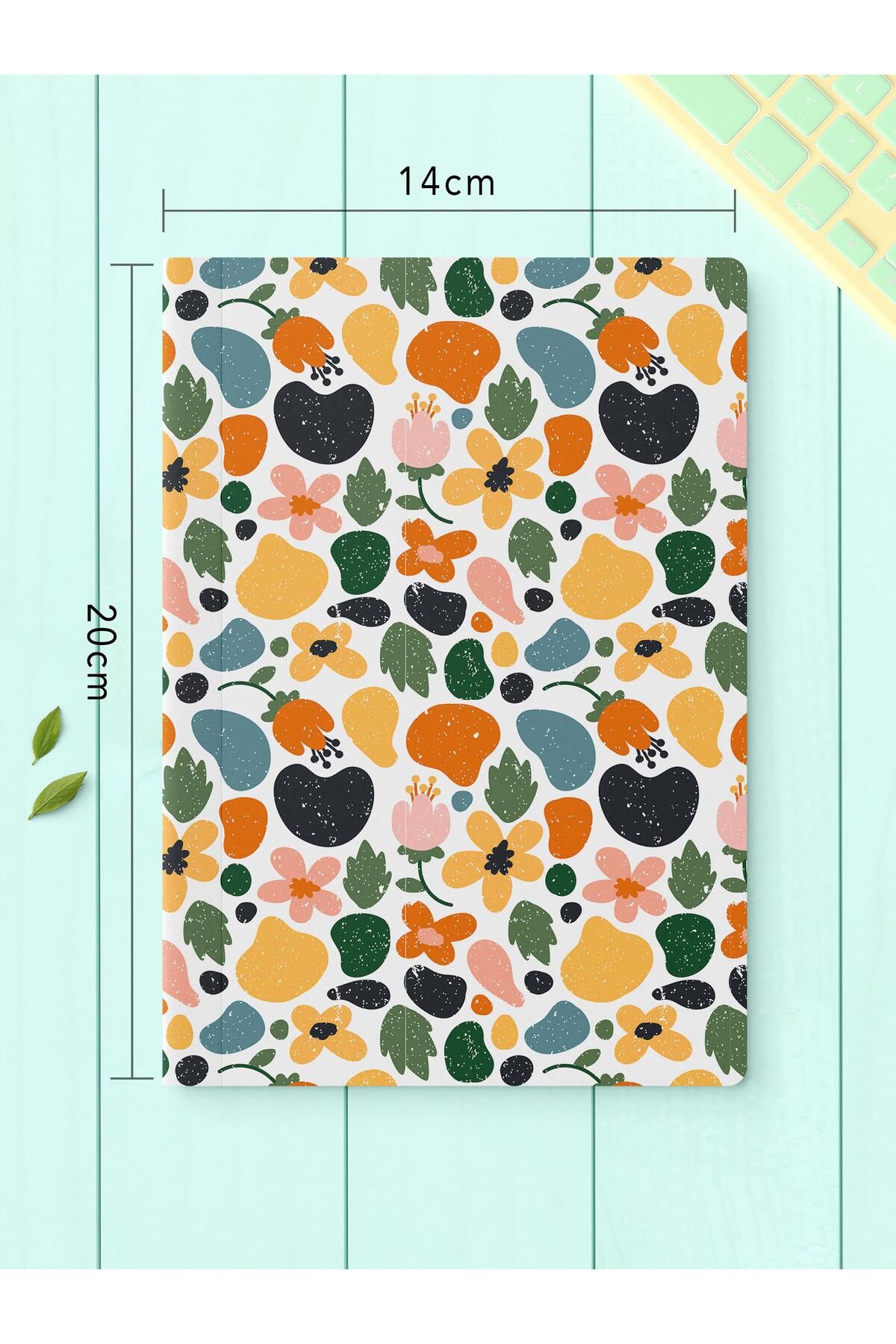 Postifull-Unlined Notebook Set, 2 Boho Themed Notebook, Notepad, Memory Book, 64 Pages Medium Size 4
