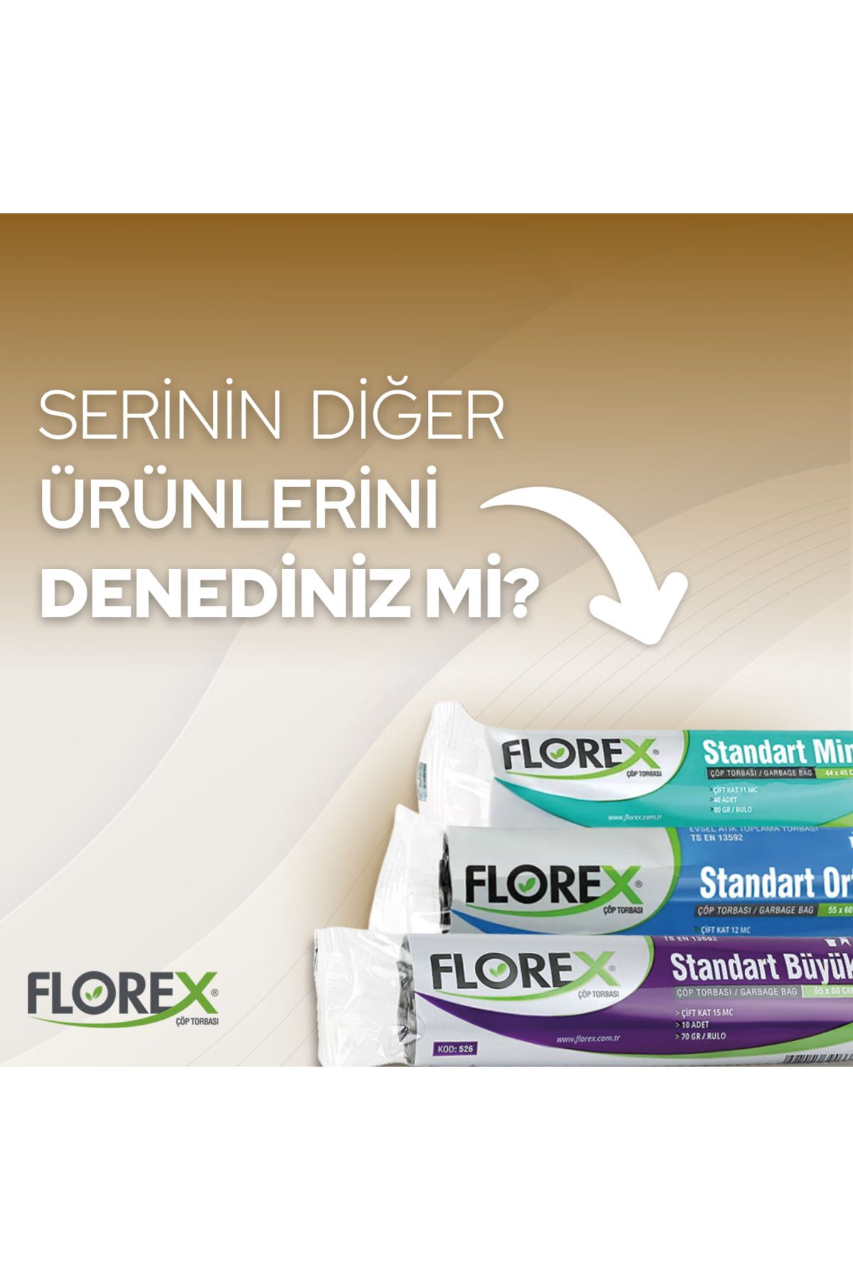 Florex-كيس قمامة أسود قياسي بحجم 5 لفات 4