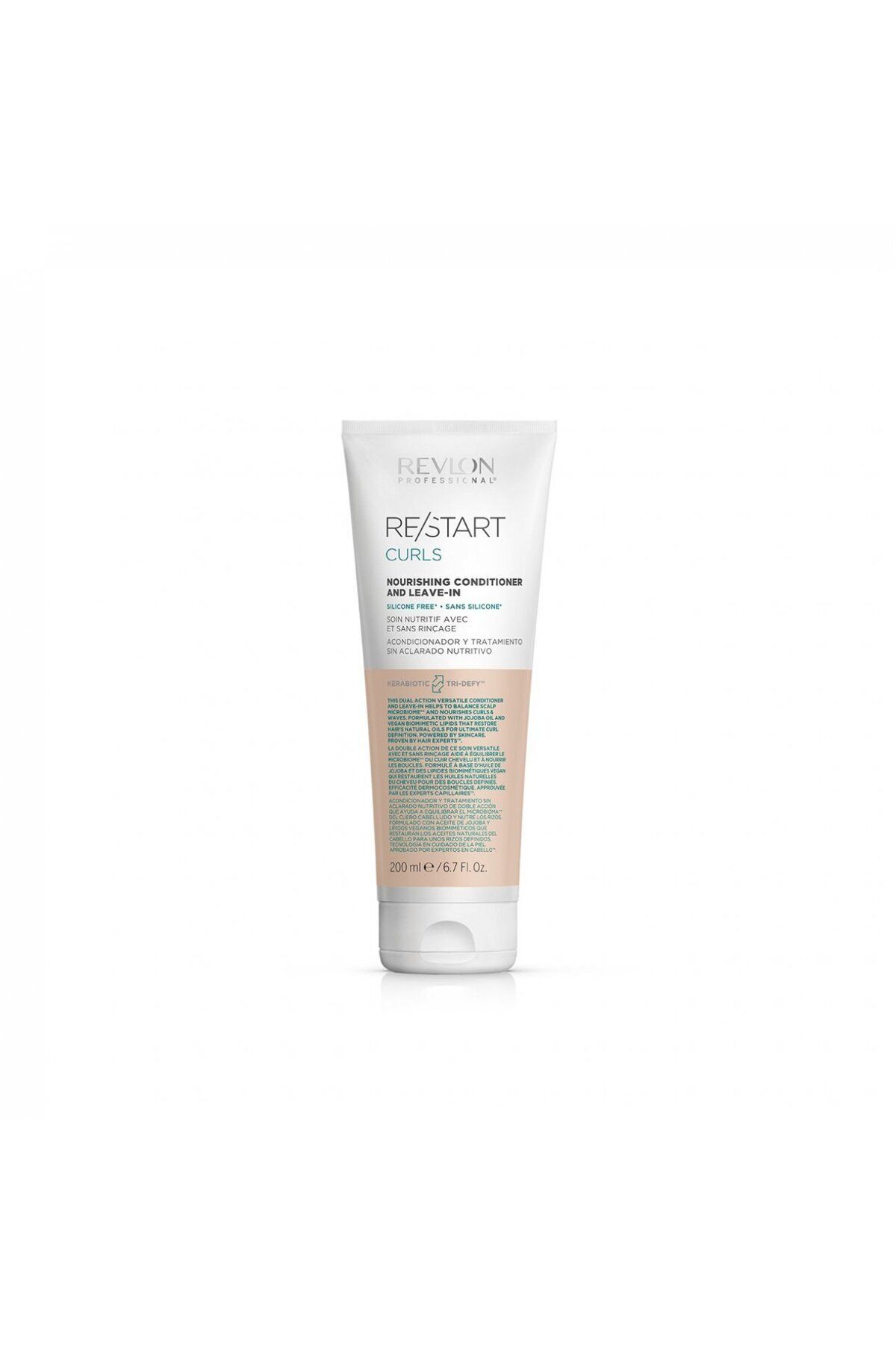 Revlon-Restart Curls Condıtıoner-Long-Lasting Moisturizing Conditioner for Curly Hair 200ml CYT54 1