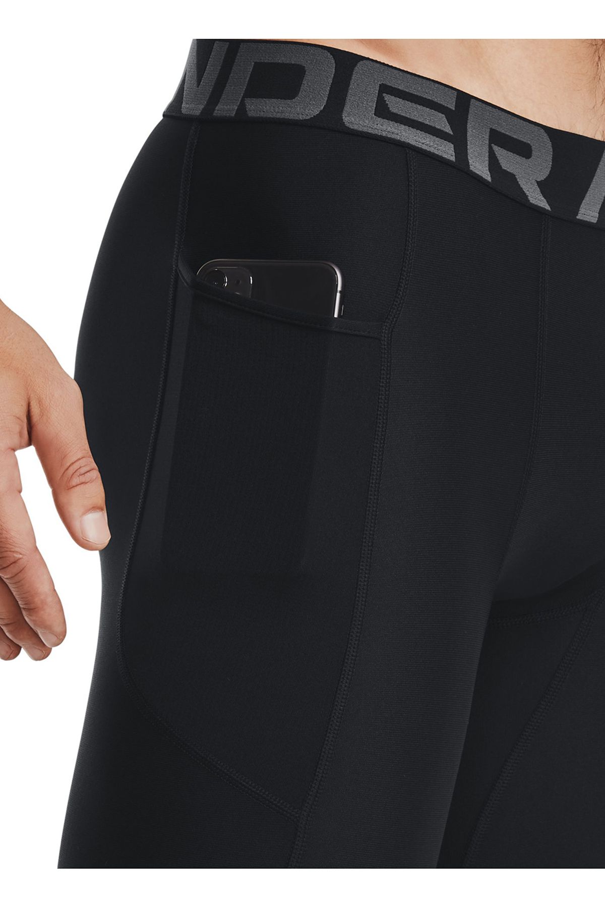 شورت ورزشی مشکی مردانه 1361602 001 UA HG ARMOR LNG SHO Under Armour