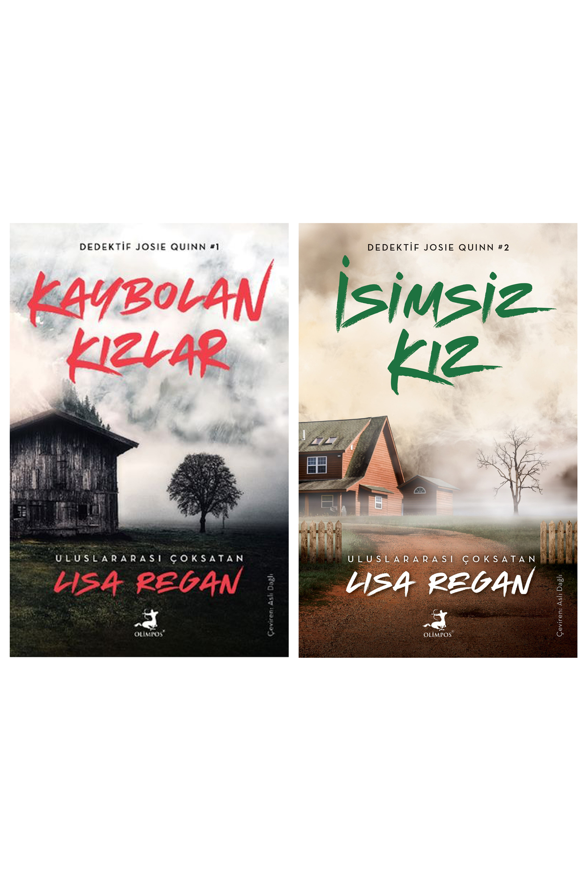 Olimpos Yayınları Dedektif Josie Quinn Serisi 2 Kitap (Kaybolan