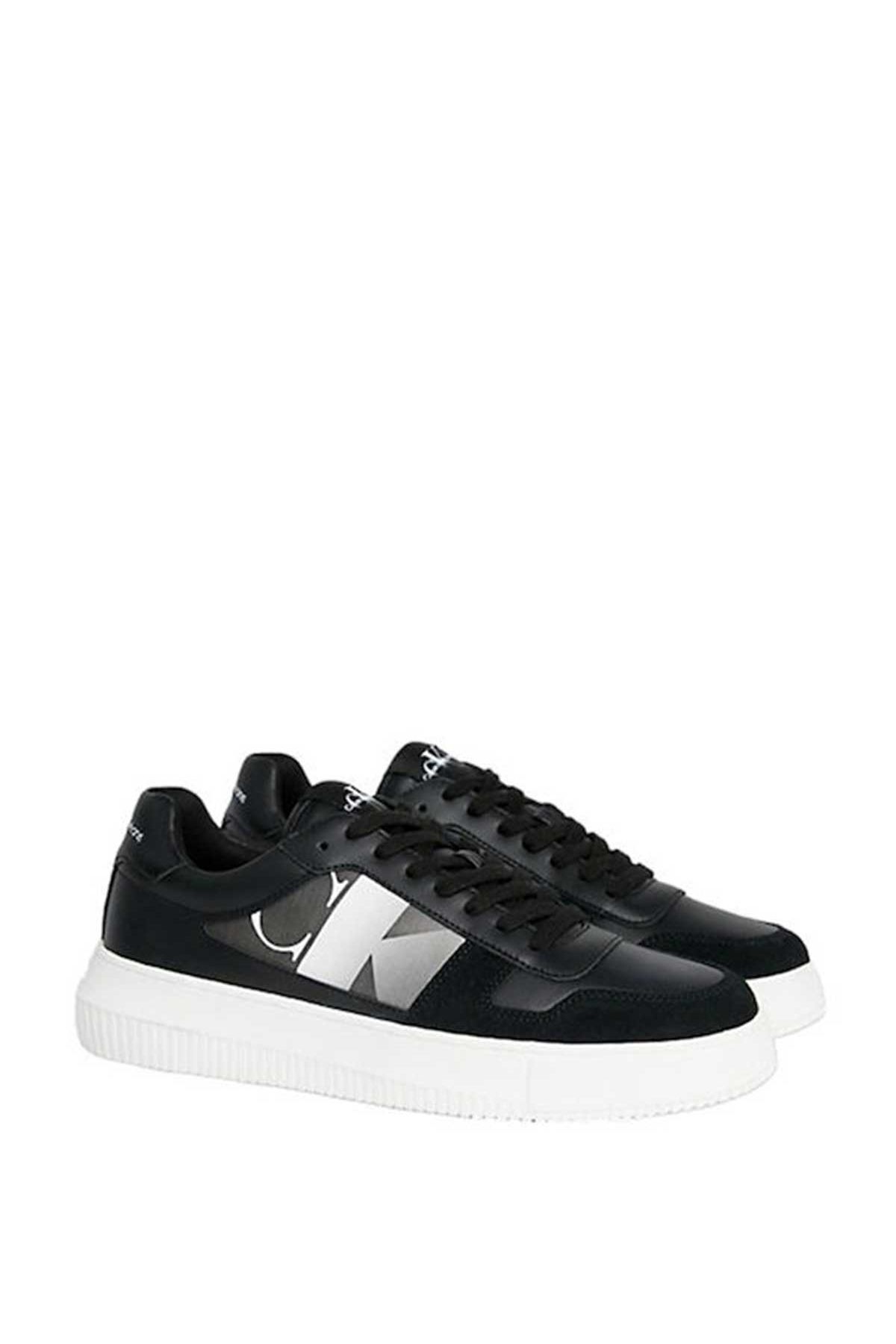اسنیکر سفید مردانه Chunky Cup Lace Up کفش ورزشی YM0YM00970 Calvin Klein