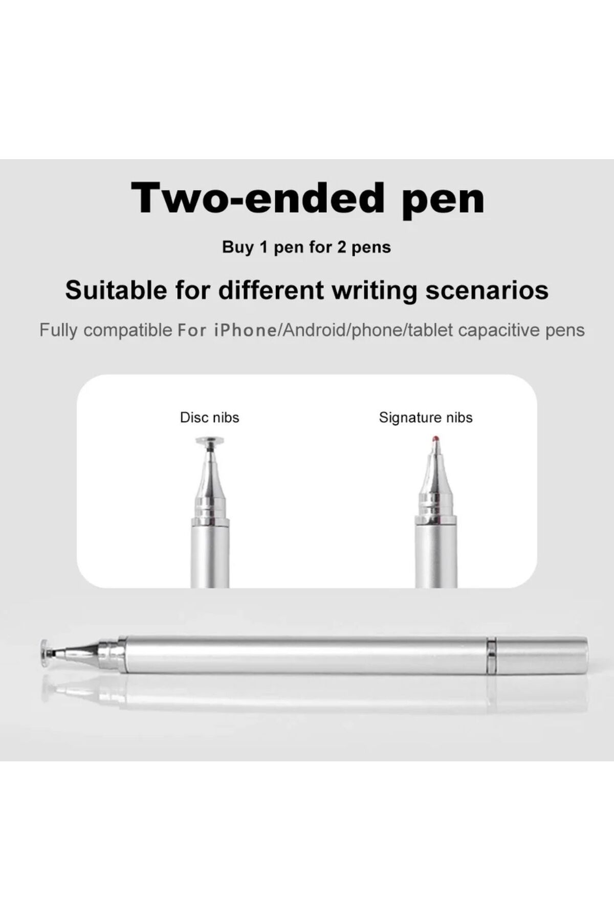 m.tk moveteck-iPad 10.9 10Th Generation Compatible Touch Special Writing and Drawing Pen with Disc Automatic and Easy Use 4