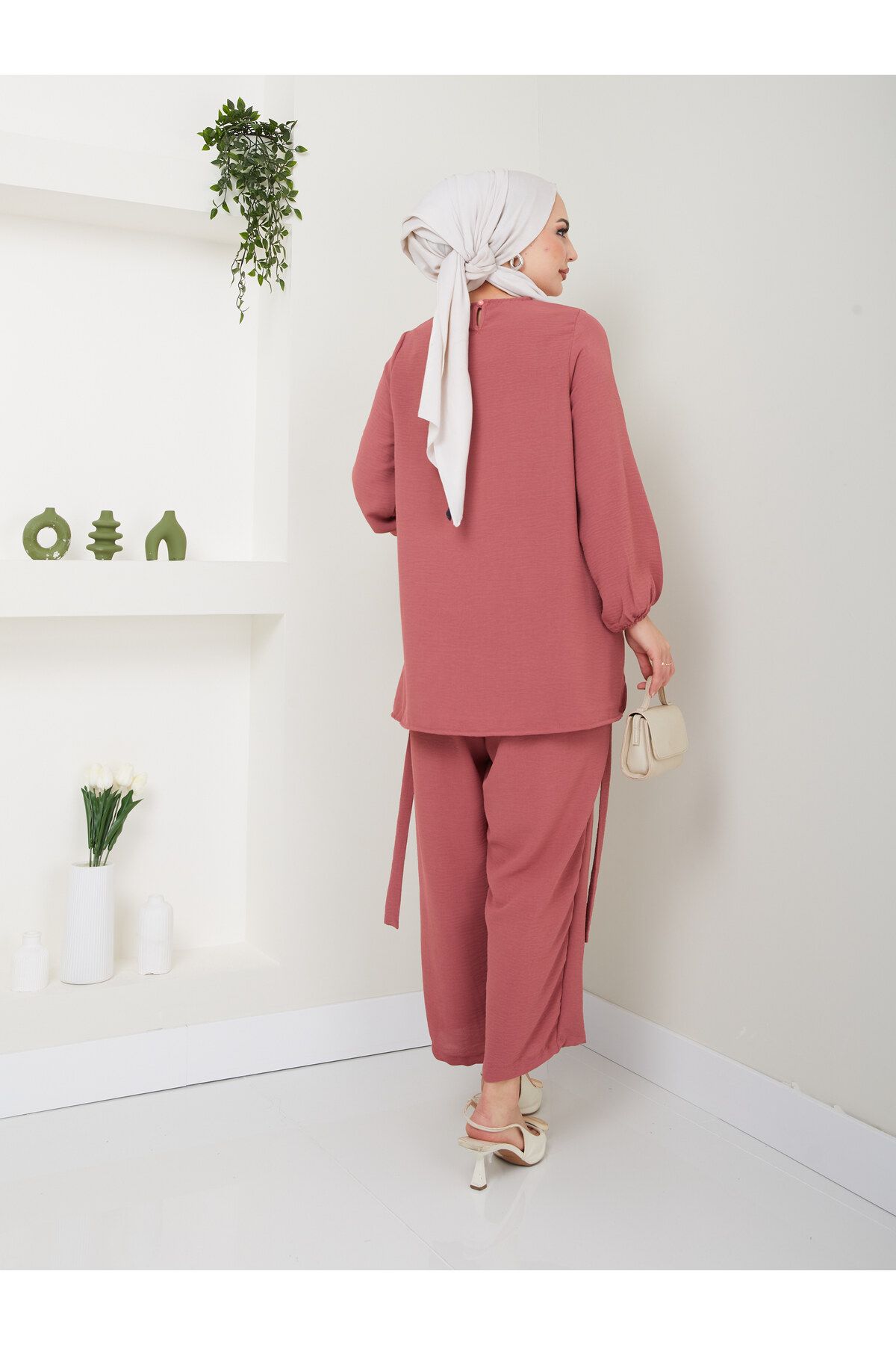 VOLT CLOTHİNG-Dámská sada hidžábu Shalwar 5