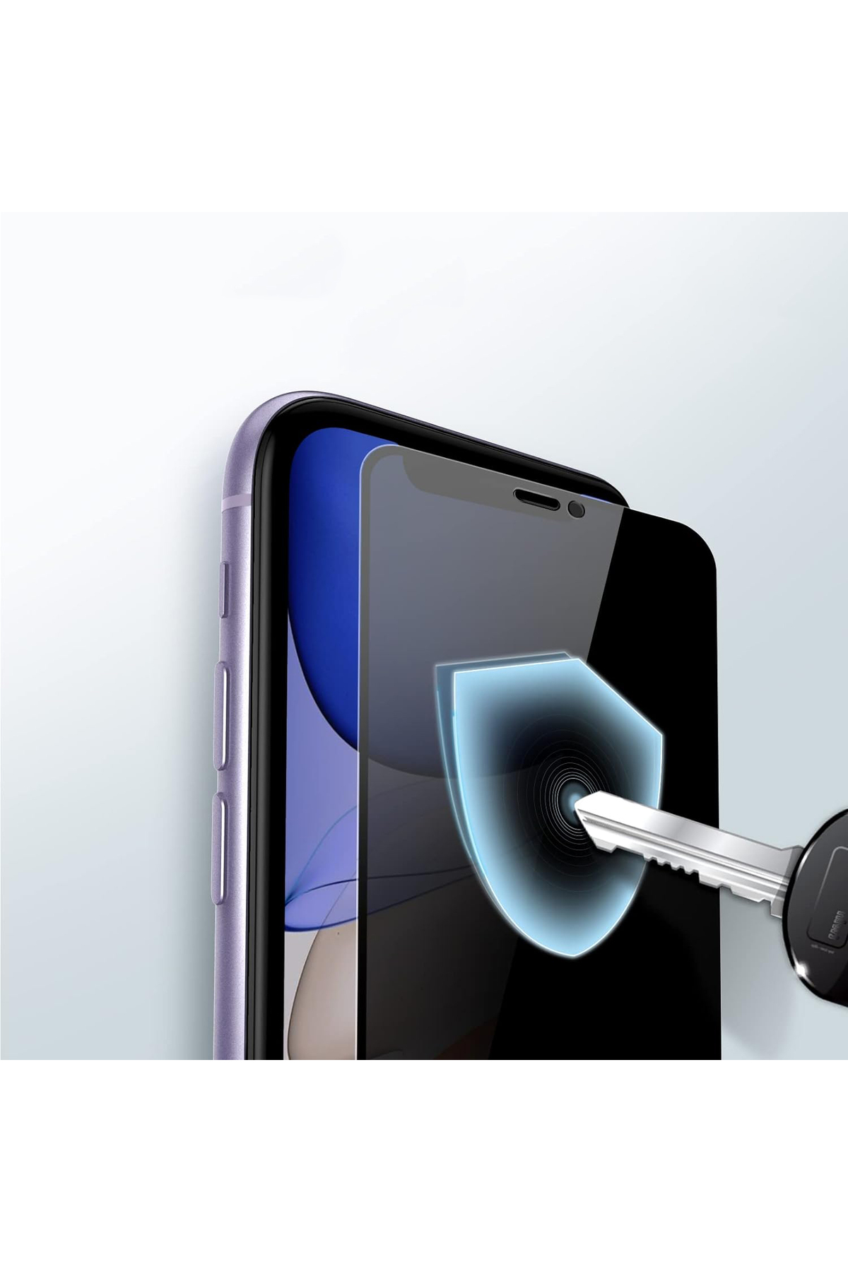 iPhone 11/ XR Uyumlu Kolay Yapışan Antistatik Özellikli Toz Tutmayan Hayalet Ekran Koruyucu 3