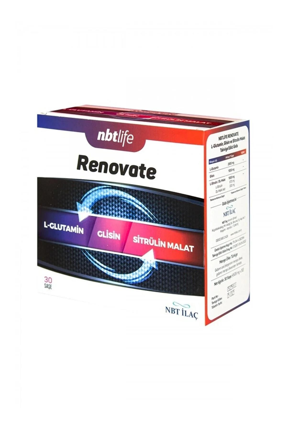 NBT Life Renovate 30 пакетиков с минералами RENOVATE