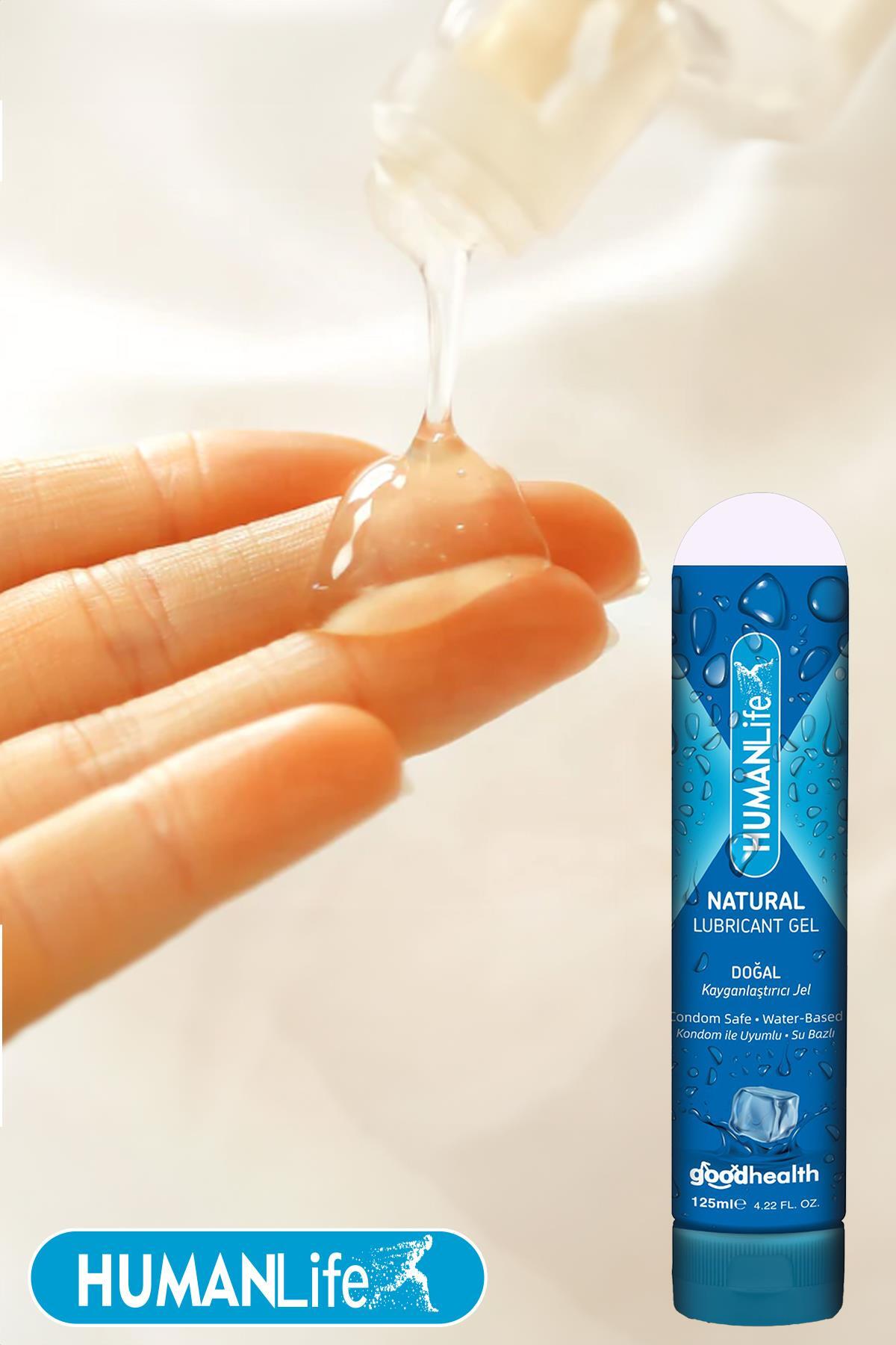 HumanLife Doğal Kayganlaştırıcı Jel 125ml + 5gr x 10 Adet 6