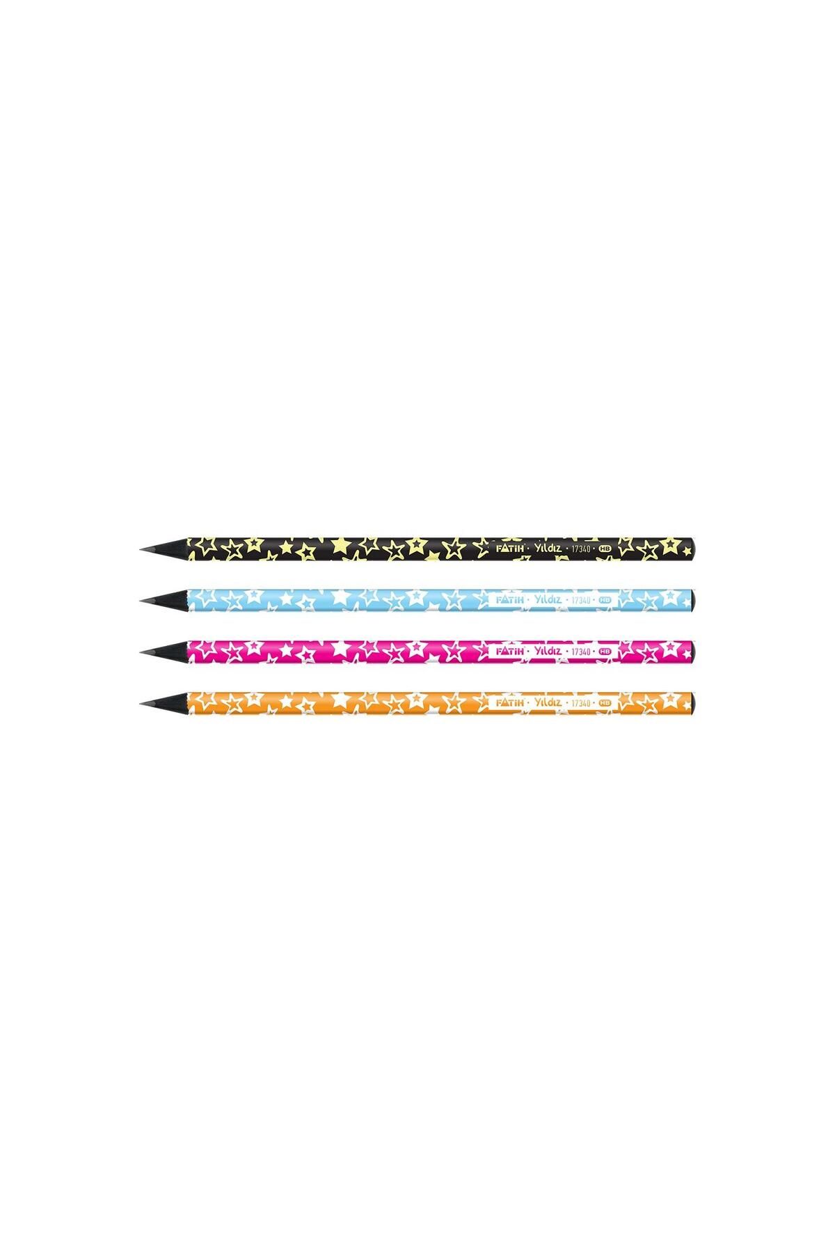 Fatih-Star Black Lata - Pack of 72 Pencils 2