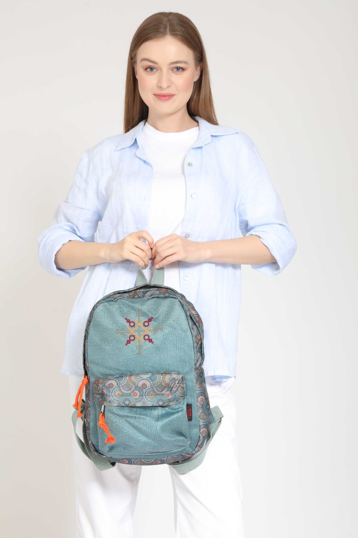Street Bag-Rucsac cu broderie etnică boemă Nubi - Utilizare zilnică și de călătorie 2