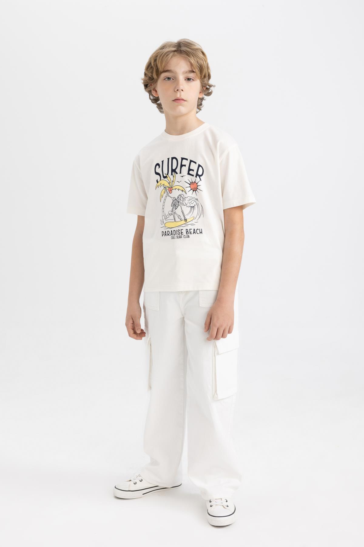 تی شرت پسرانه دفاکتو | D0439A824HS Defacto - Image 2