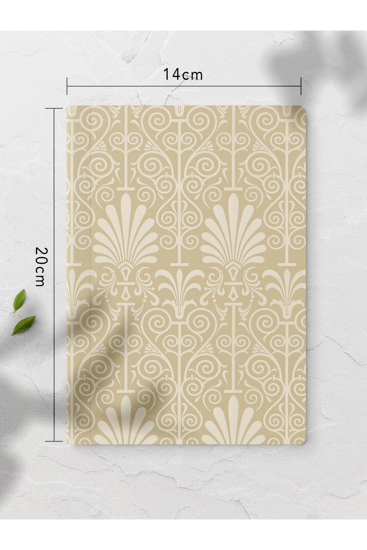 Postifull-Unlined Notebook, Boho Patterned Notebook, Notepad, Intellect and Memory Notebook, 64 Pages, 14*21cm 2