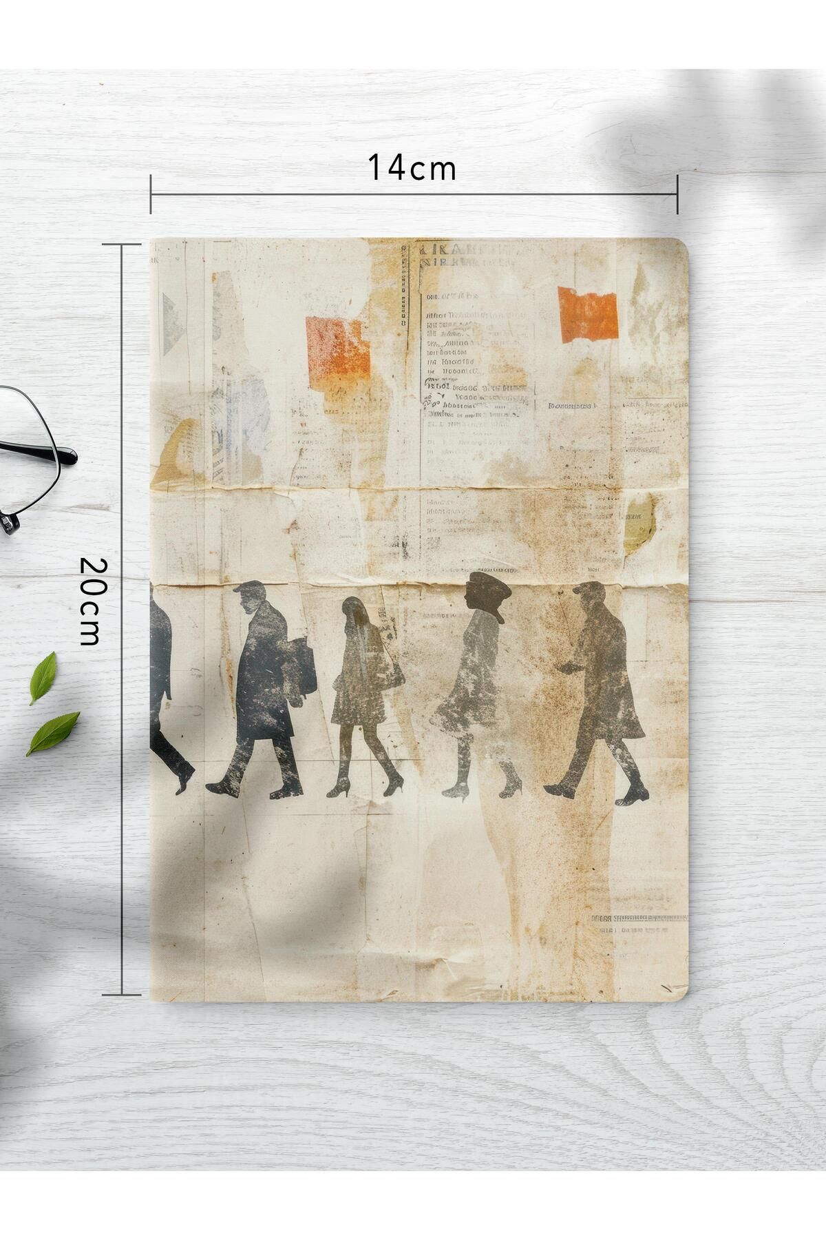 Postifull-Unlined Notebook Set, 2 Boho Themed Notebook, Notepad, Memory Book, 64 Pages Medium Size 3