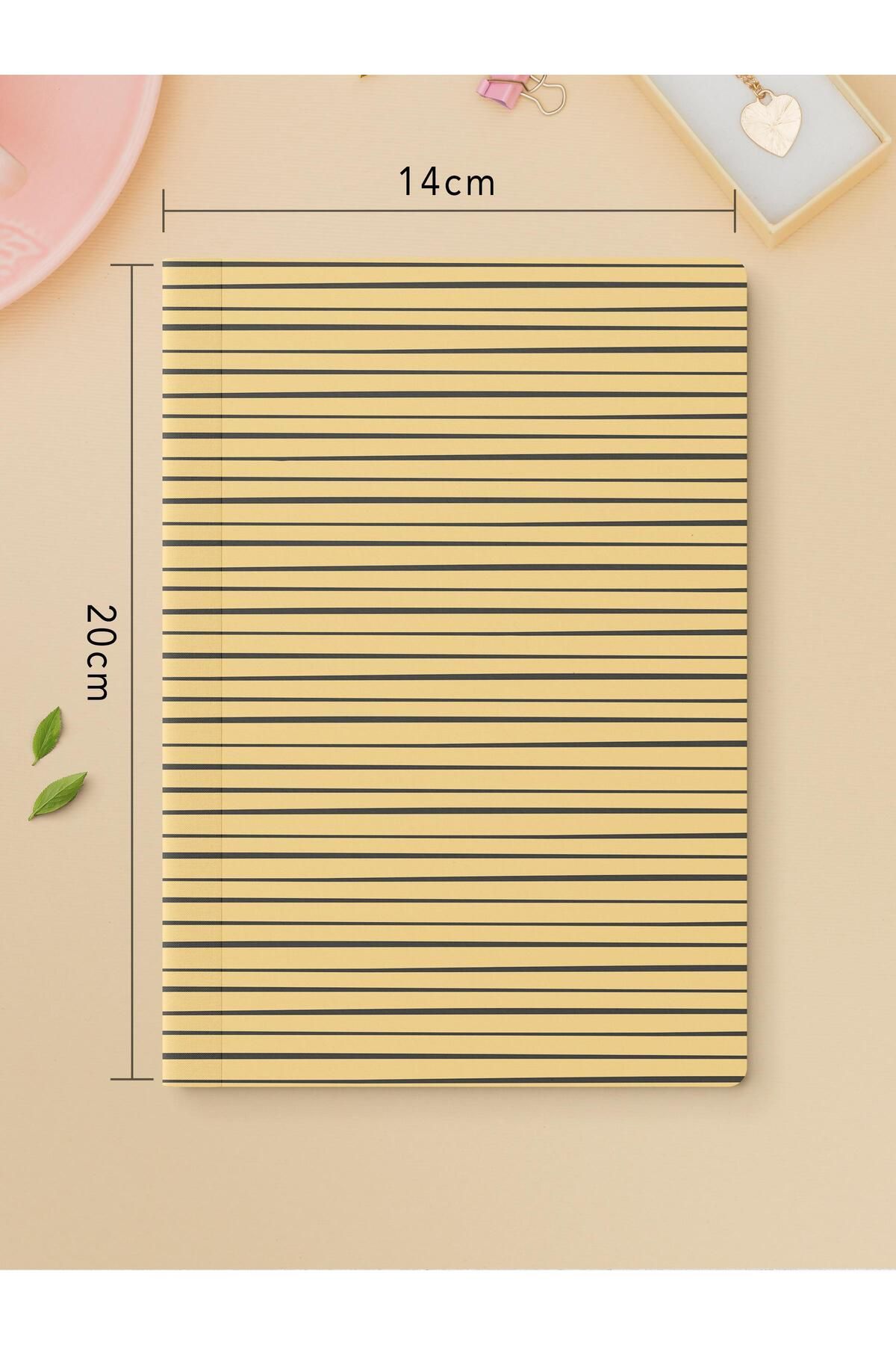 Postifull-Unlined Notebook Set, 3 Notepads, Notebook Journal Set, Memory Book, 64 Pages Medium Size 4