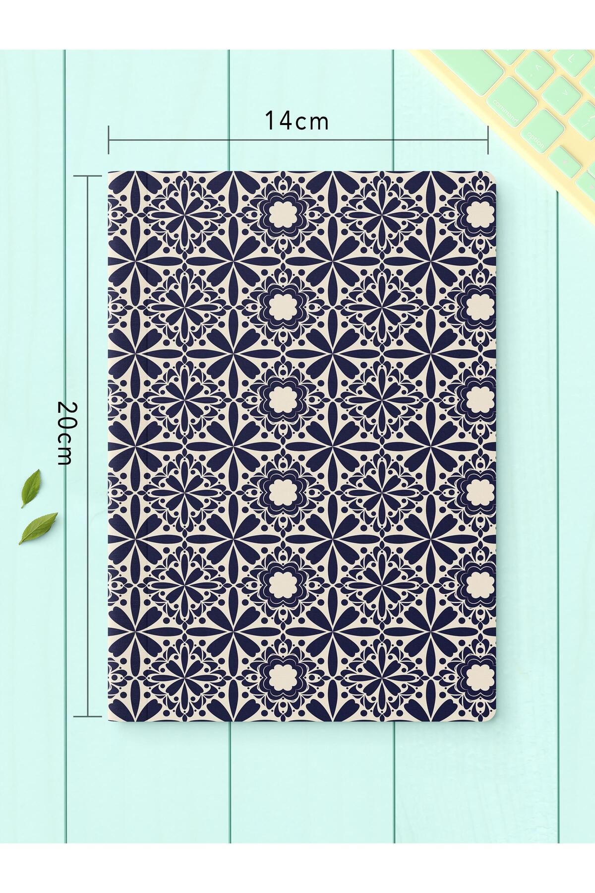 Postifull-مجموعة دفتر ملاحظات غير مبطنة، 2 دفتر ملاحظات بنمط هندسي، دفتر ملاحظات، دفتر ذكريات، 64 صفحة متوسطة الحجم 4