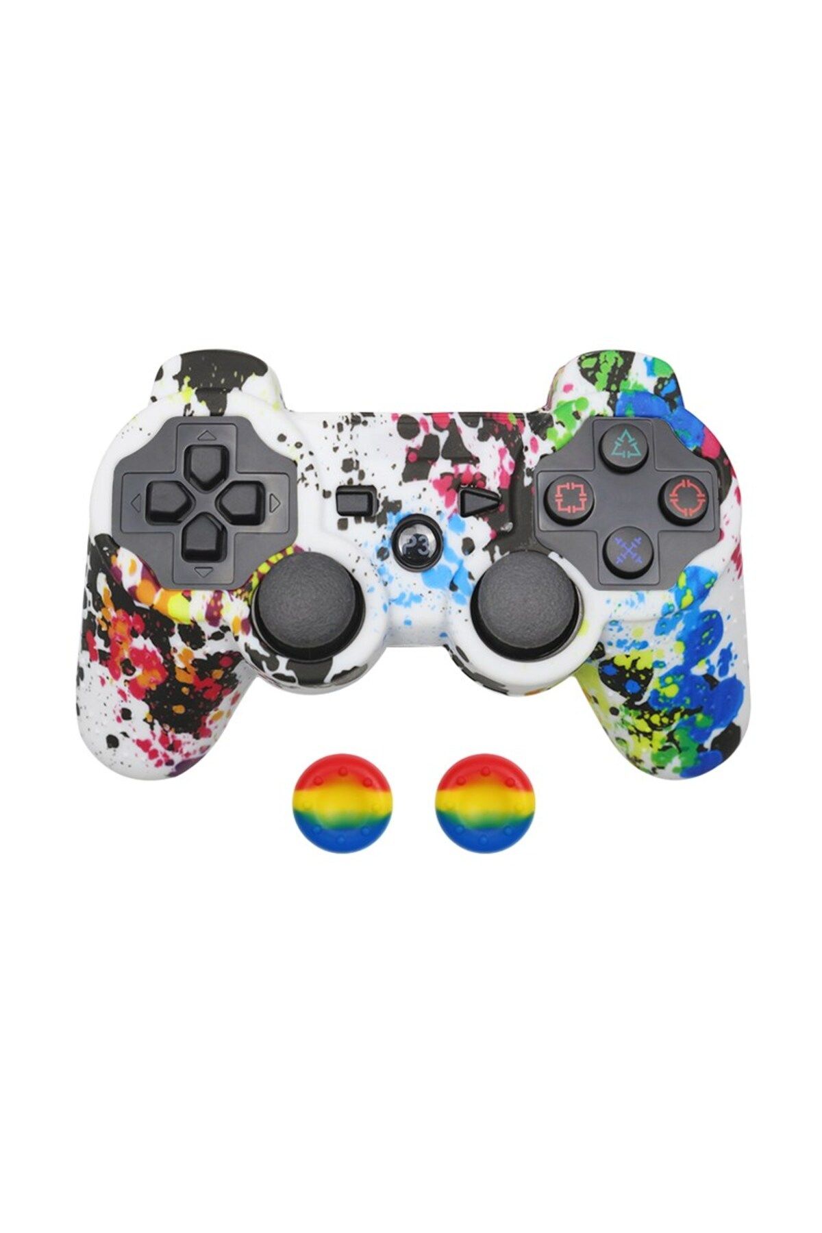 TECTINTER-Protective Silicone Cover Case For Ps3 / Ps2 Controller Gamepad Anti-scratch Protector Shell Slee... 1