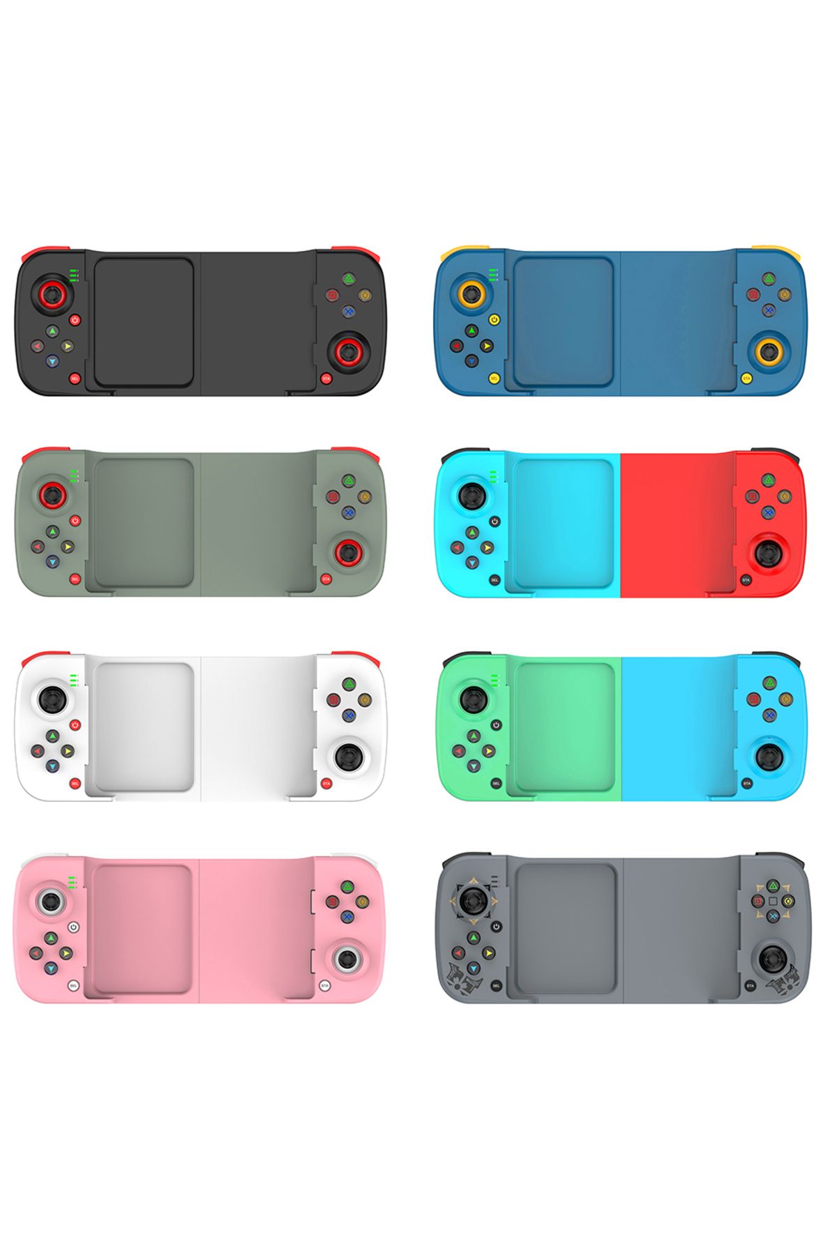 ALLOYSEED-D3 Type-C Gamepad Telescopic Mobile Phone Bluetooth-compatible 5.0 Wireless Game Controller for P... 2