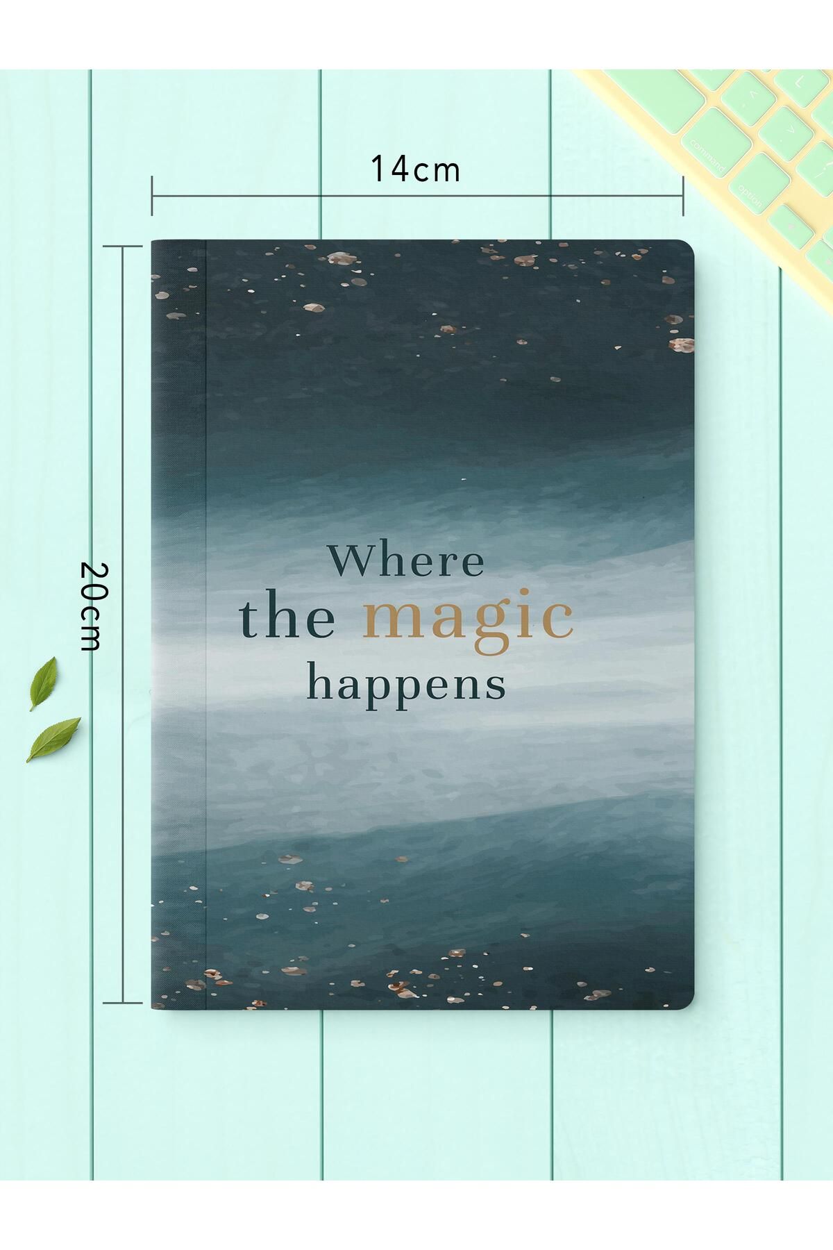 Postifull-Unlined Notebook Set, 2 Pieces of Motivational Patterned Notebook, Notepad, Memory Book, 64 Pages 3
