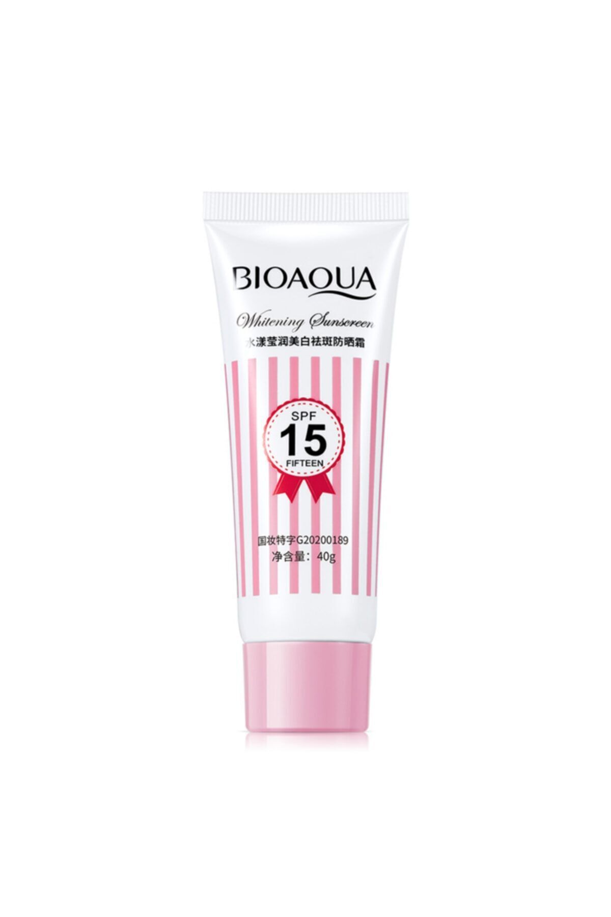 Bioaqua-SPF15 Sunscreen - Whitening Cream with Niacinamide and Licorice Root 40gr 1