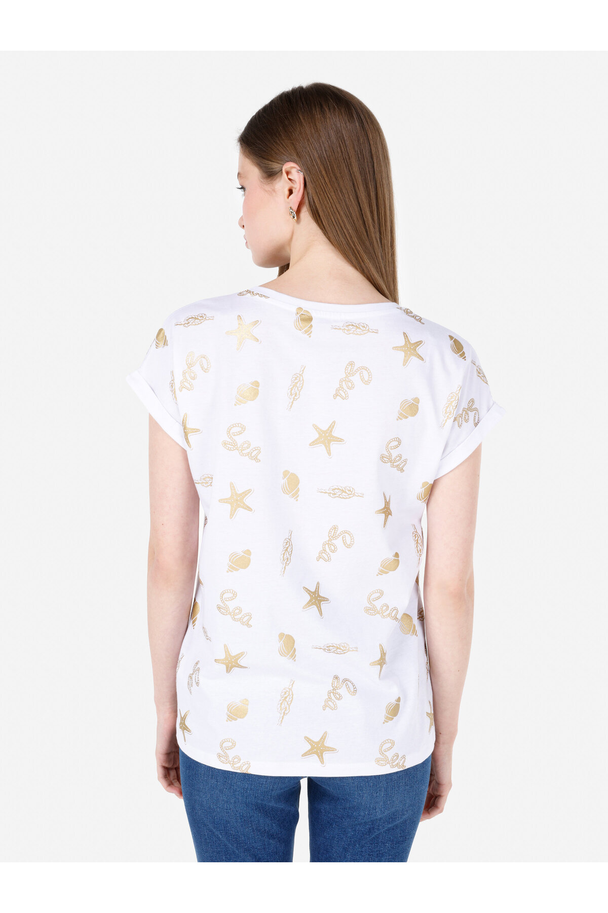 تی شرت زنانه کولینز | .CL1068007_Q1.V1_WHT Colin’s - Image 2