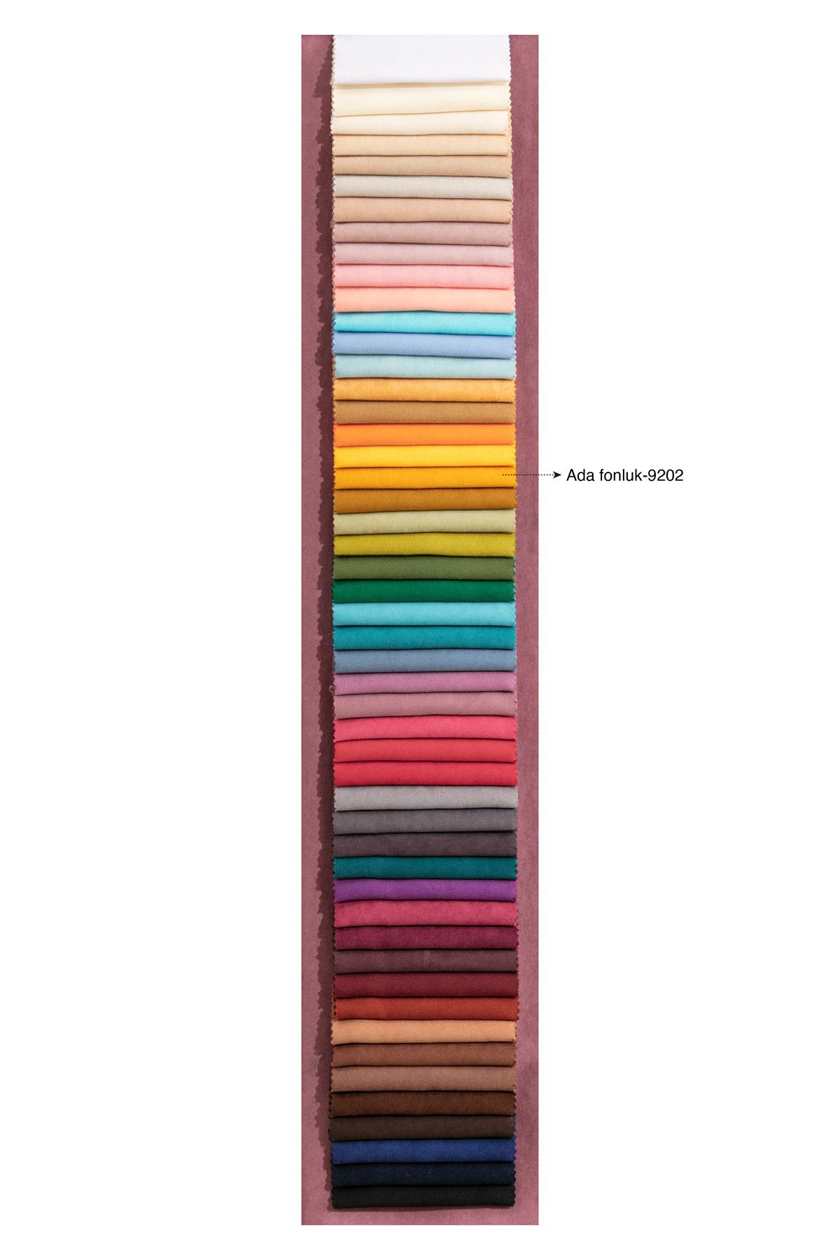 LUNETT HOME-Mustard Color Sparse Pleated Ready to Use 1X2 Background Curtain - Single Wing 9202 7