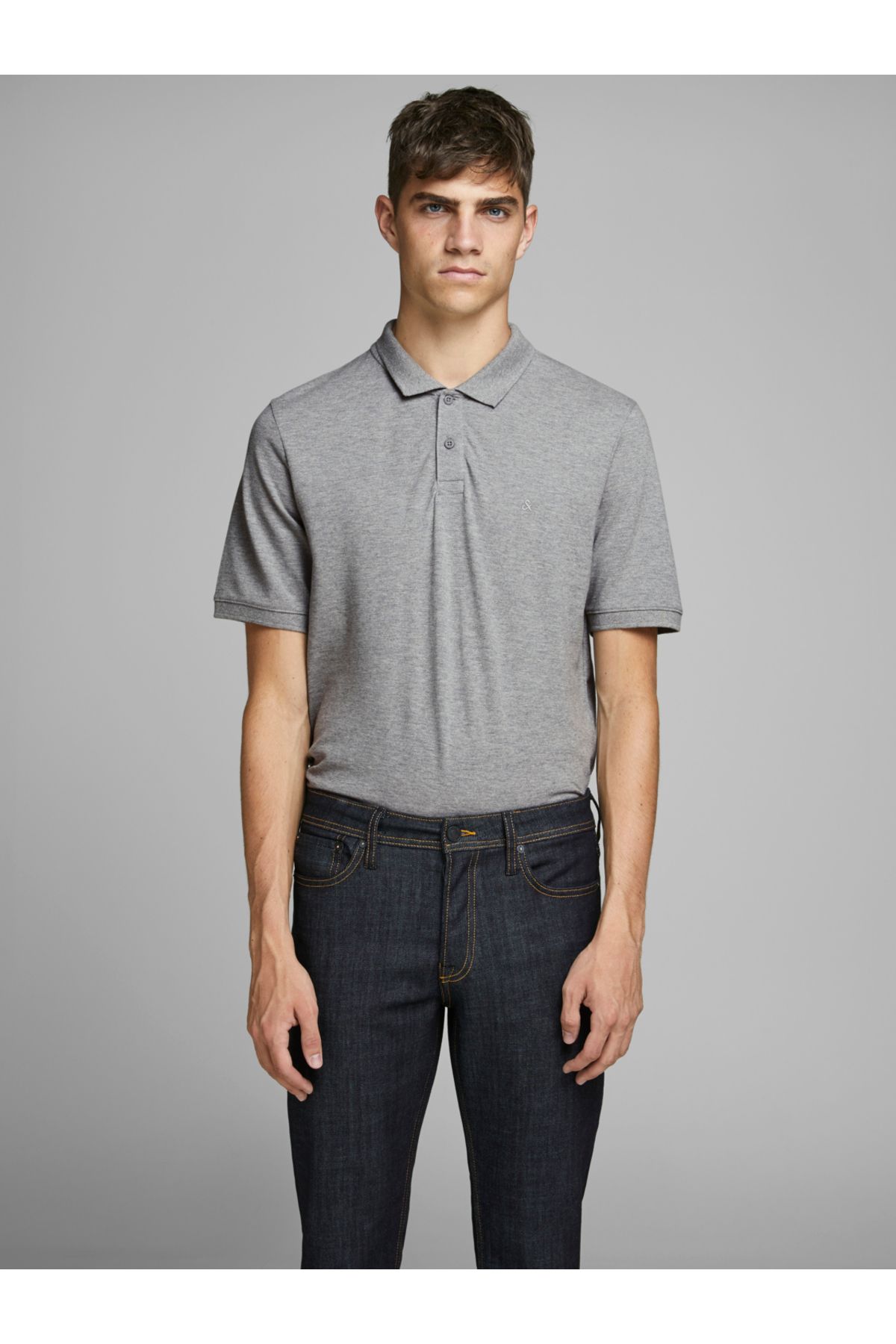 Мужская футболка Jack & Jones JJEBASIC POLO SS NOOS 12136516