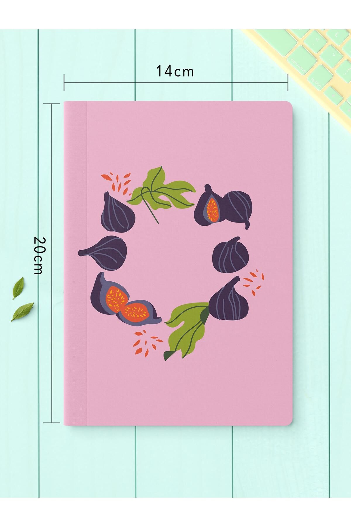 Postifull-Unlined Notebook Set, 2 Pieces Vintage Patterned Notebook, Notepad, Memory Book, 64 Pages Medium Size 4