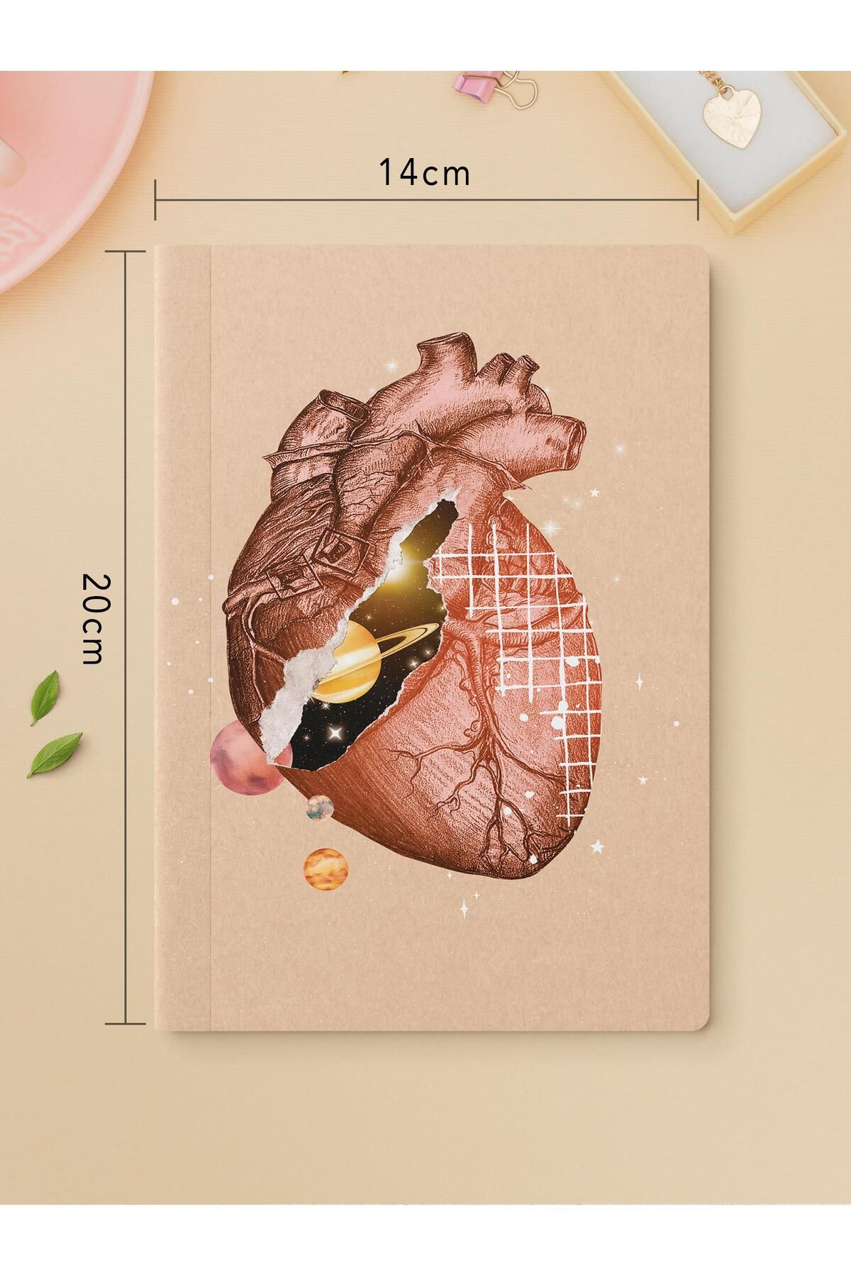 Postifull-مجموعة دفتر ملاحظات غير مبطنة، 3 مفكرة، مجموعة مجلة دفتر ملاحظات، دفتر ذكريات، 64 صفحة حجم متوسط 4