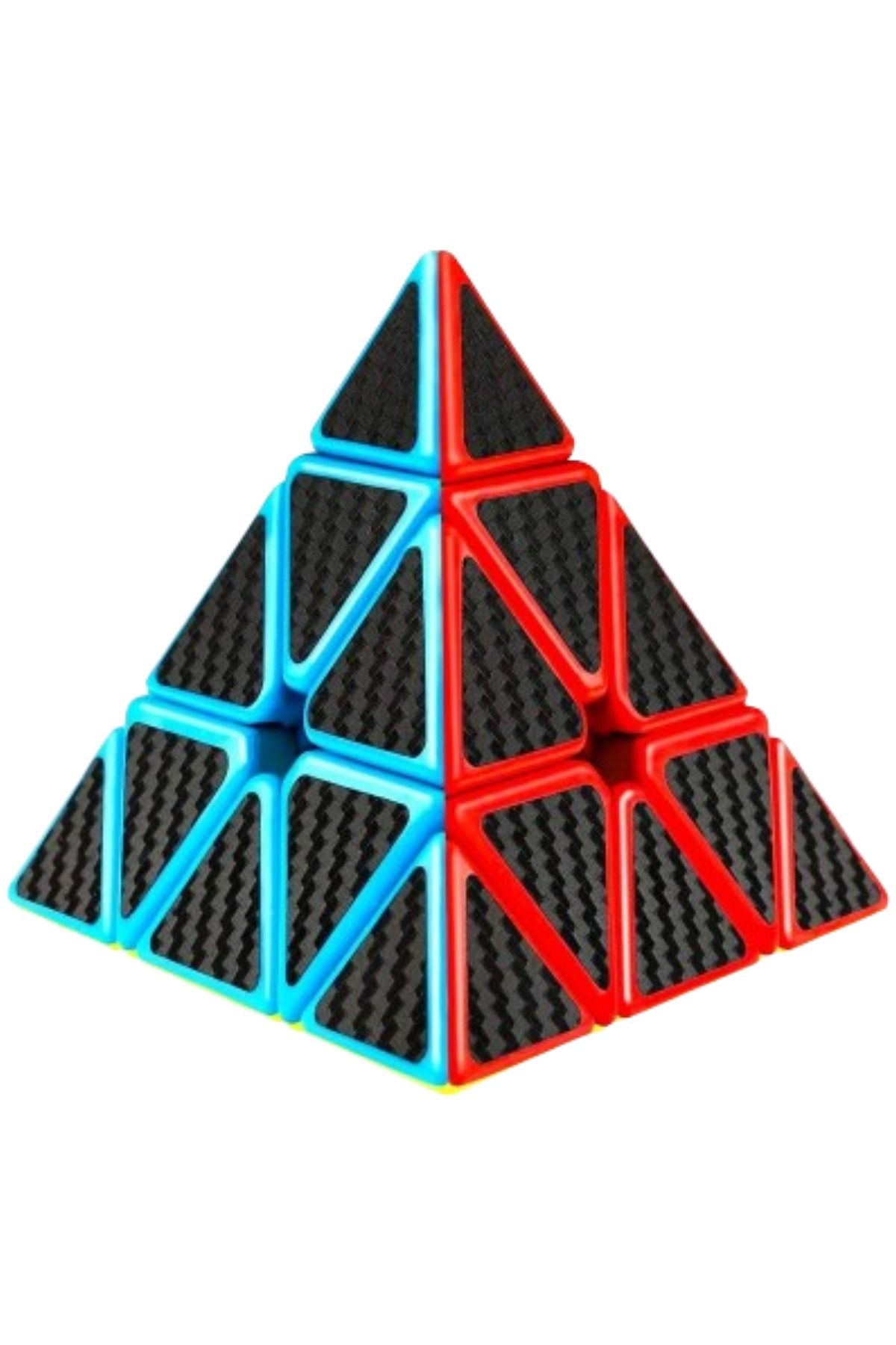 Woody Sofia-Pyraminx Professional Qy Ming S2 3X3 Carbon Fiber - Triangular Intelligence Cube 1