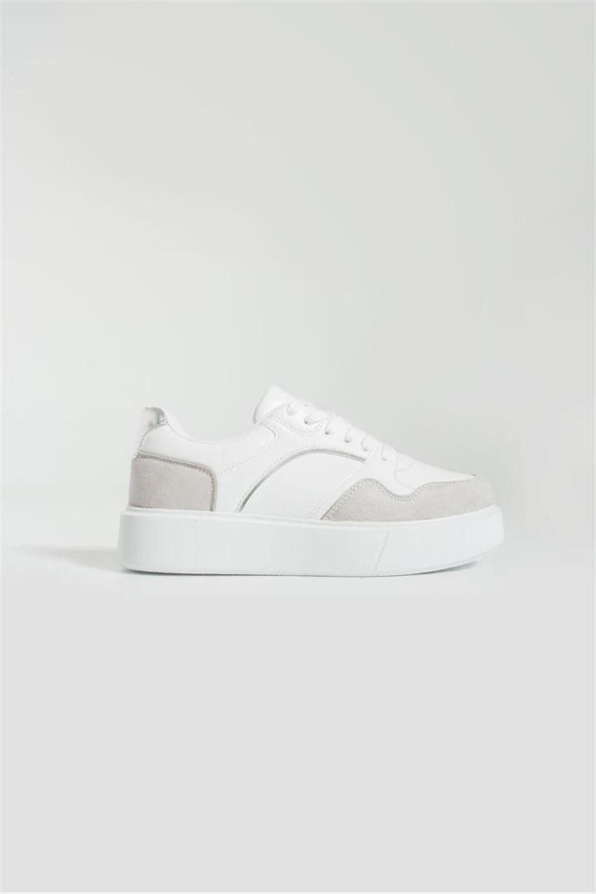 Ayakkabıda Tek-Noble Women's Sports Shoes - White 4