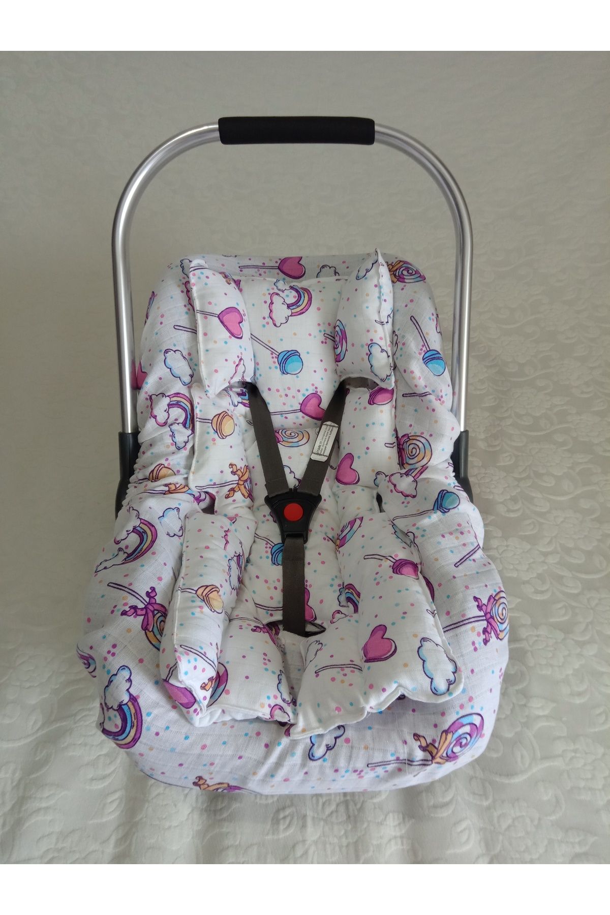 Wenaris-Double-Sided Stroller Cover Stroller Cushion Stroller Sheet 3