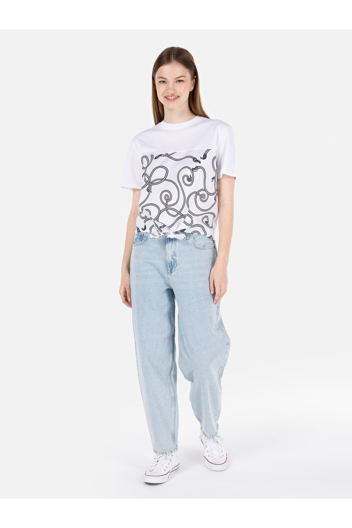 تی شرت زنانه کولینز | .CL1069128_Q1.V1_WHT Colin’s - Image 3