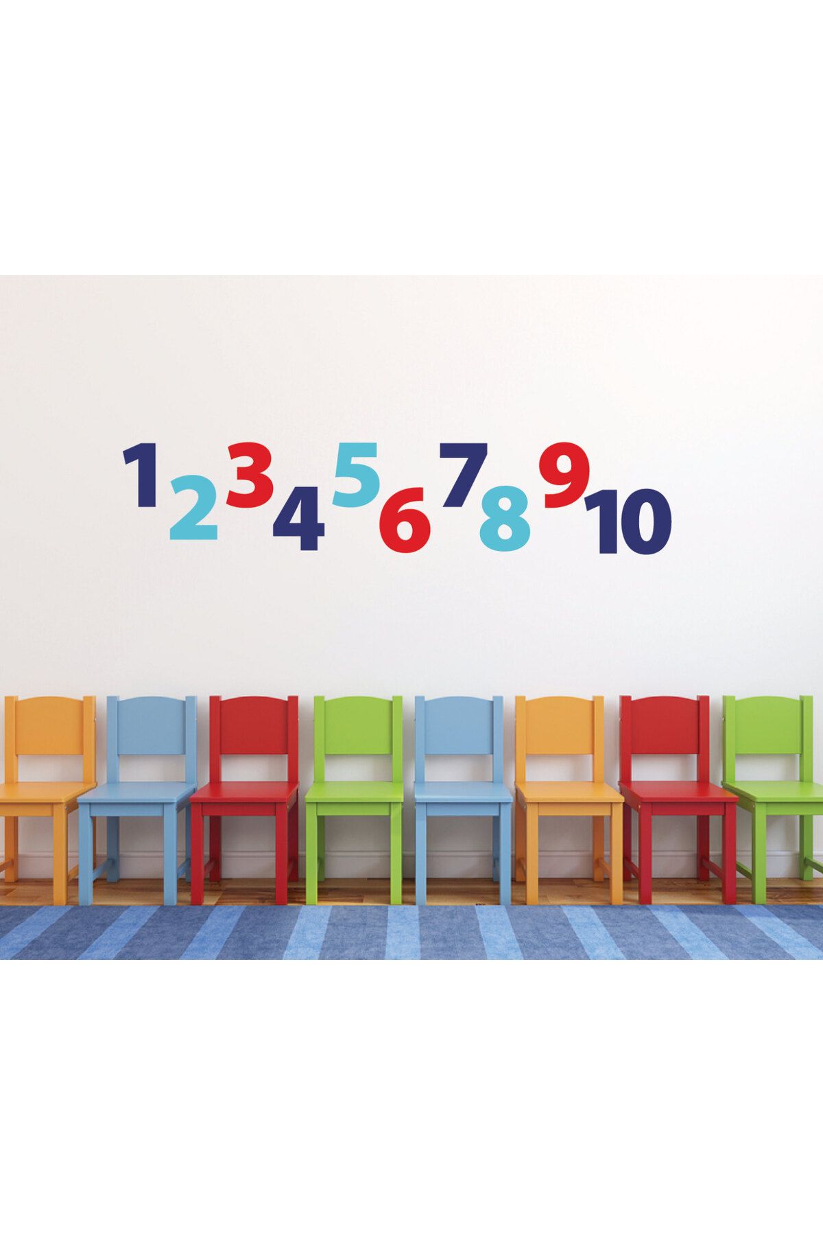 Bosphorus-Wall Decoration Sticker Numeral Pvc 33x48 cm XFG060 7