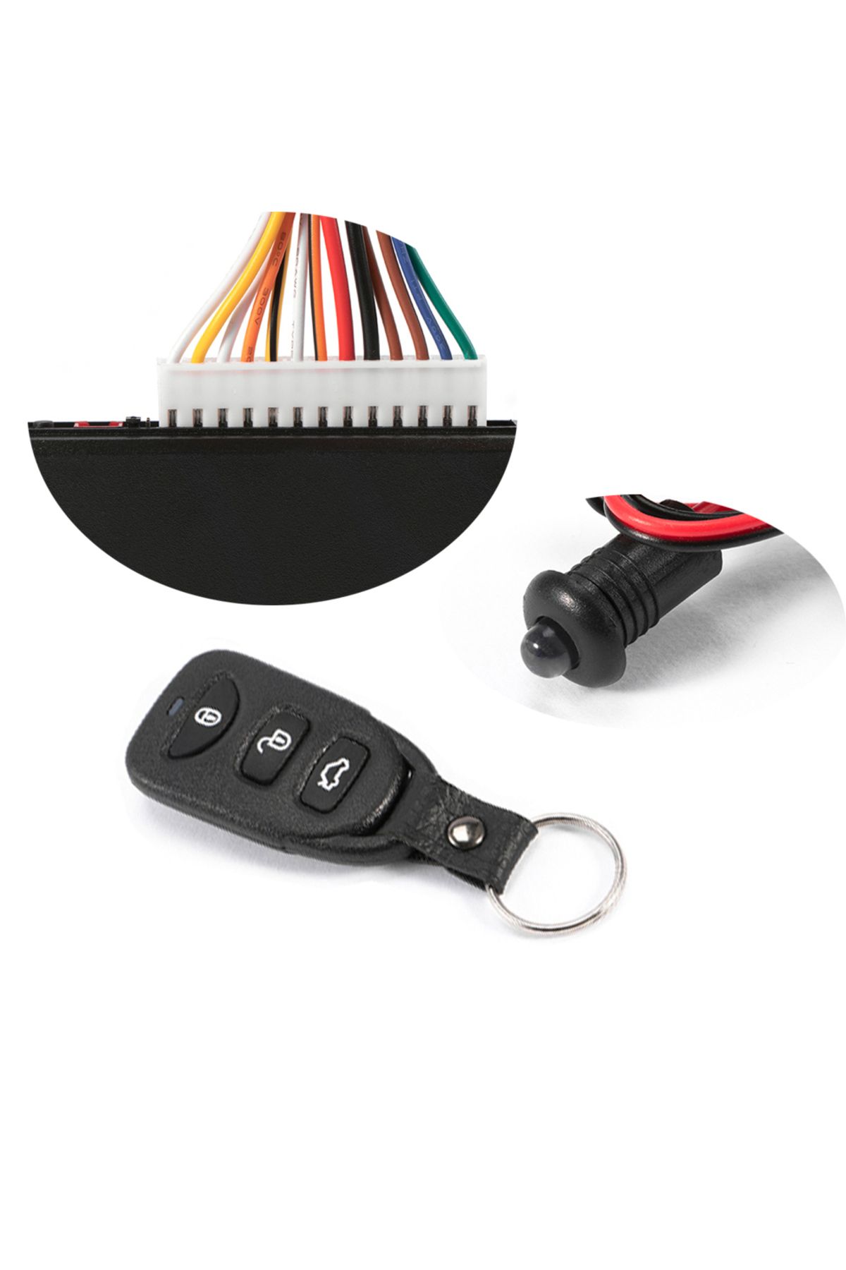 hippcron-Universal Car Alarm Systems Auto Remote Central Kit Door Lock Keyless App With Remote Contr Entry... 2