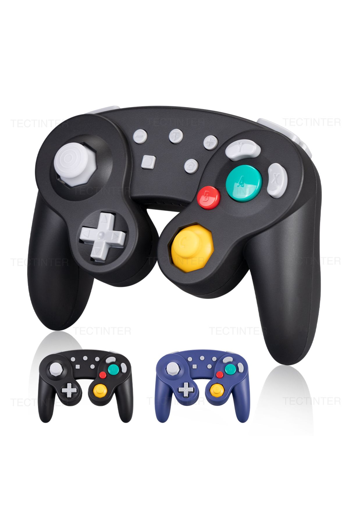 TECTINTER-Support Bluetooth Gamecube Controller Compatible With Nintendo Switch Gamepad For Steam/andriod/p... 2