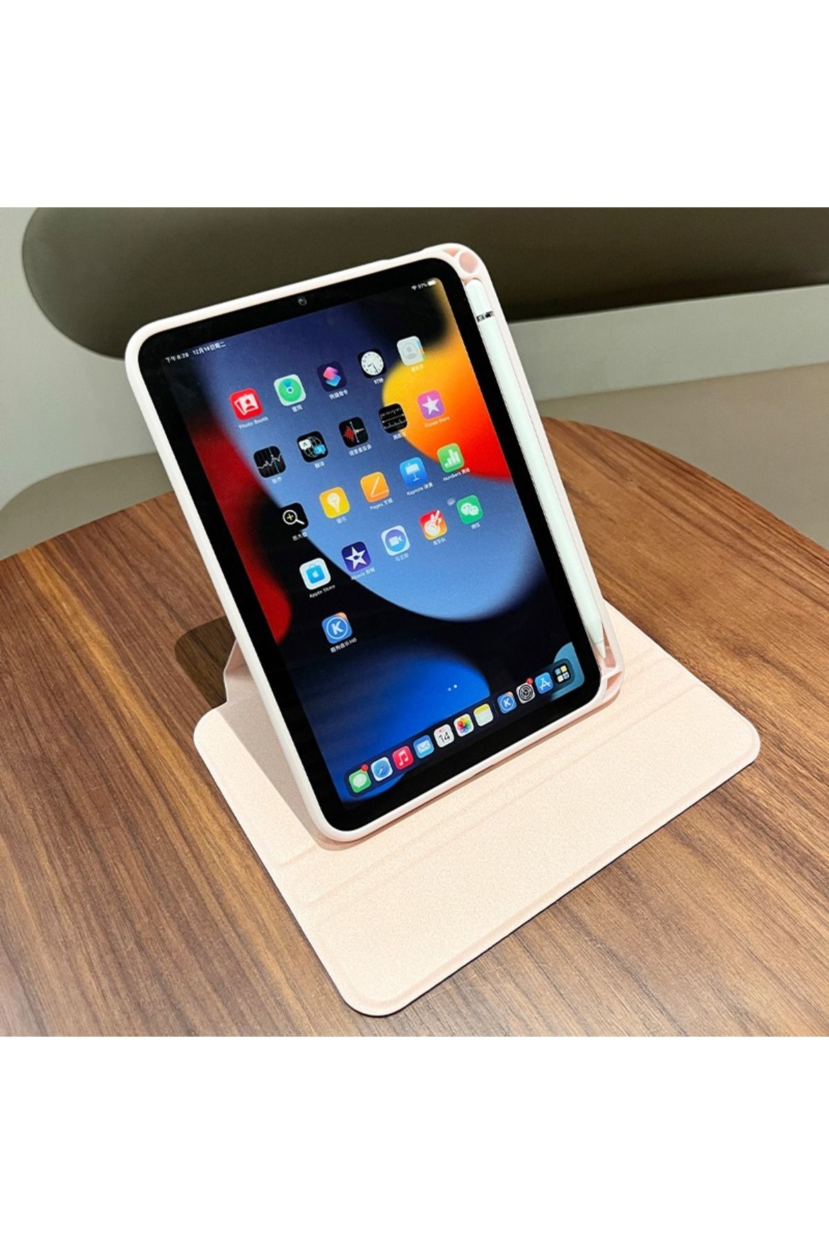 CoolGui-For Ipad 10th Generation 2022 Case With Pencil Holder 360 Degree Rotation Smart Leather Cover For... 6