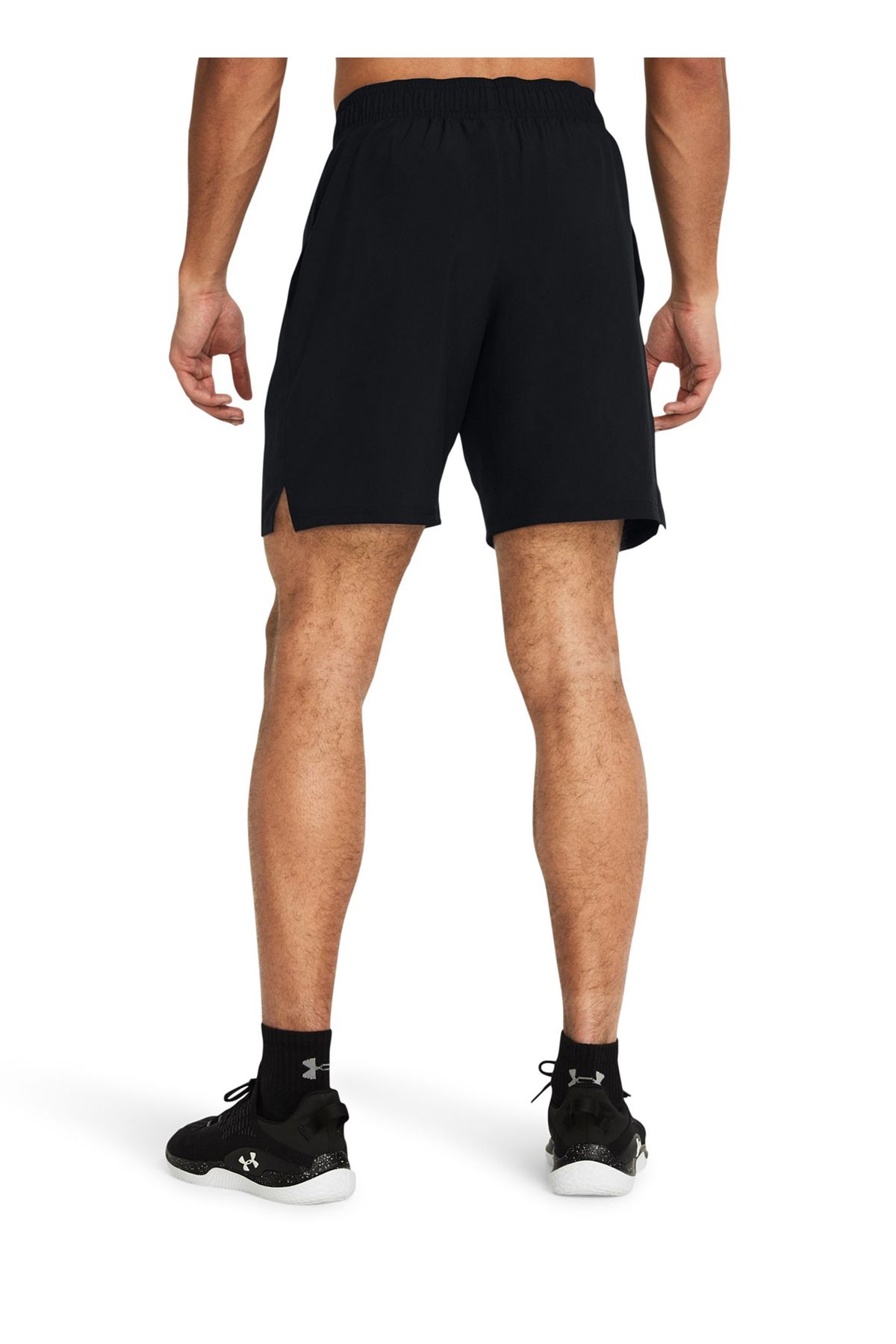 شلوارک و برمودا مشکی مردانه 002 اورجینال Under Armour