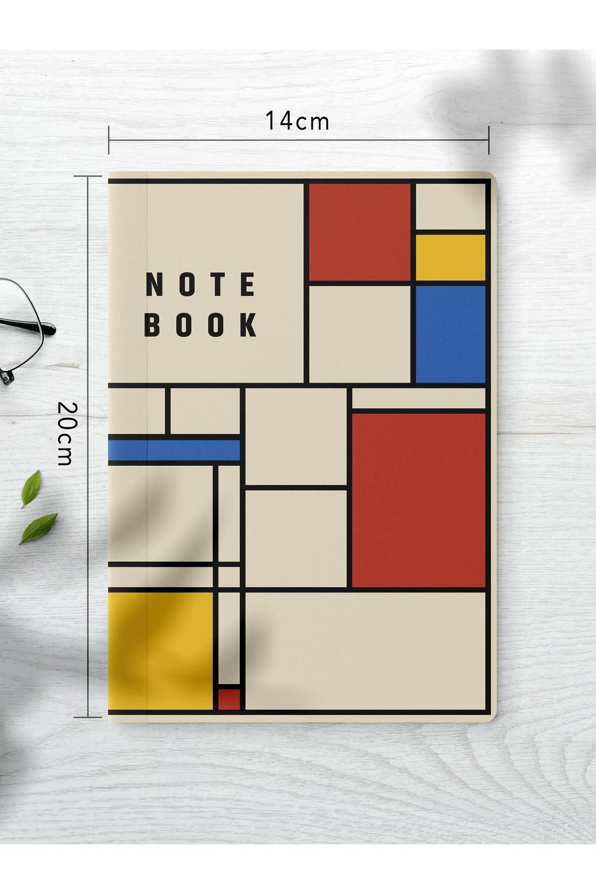 Postifull-Unlined Notebook Set, 2 Pieces Vintage Patterned Notebook, Notepad, Memory Book, 64 Pages Medium Size 3